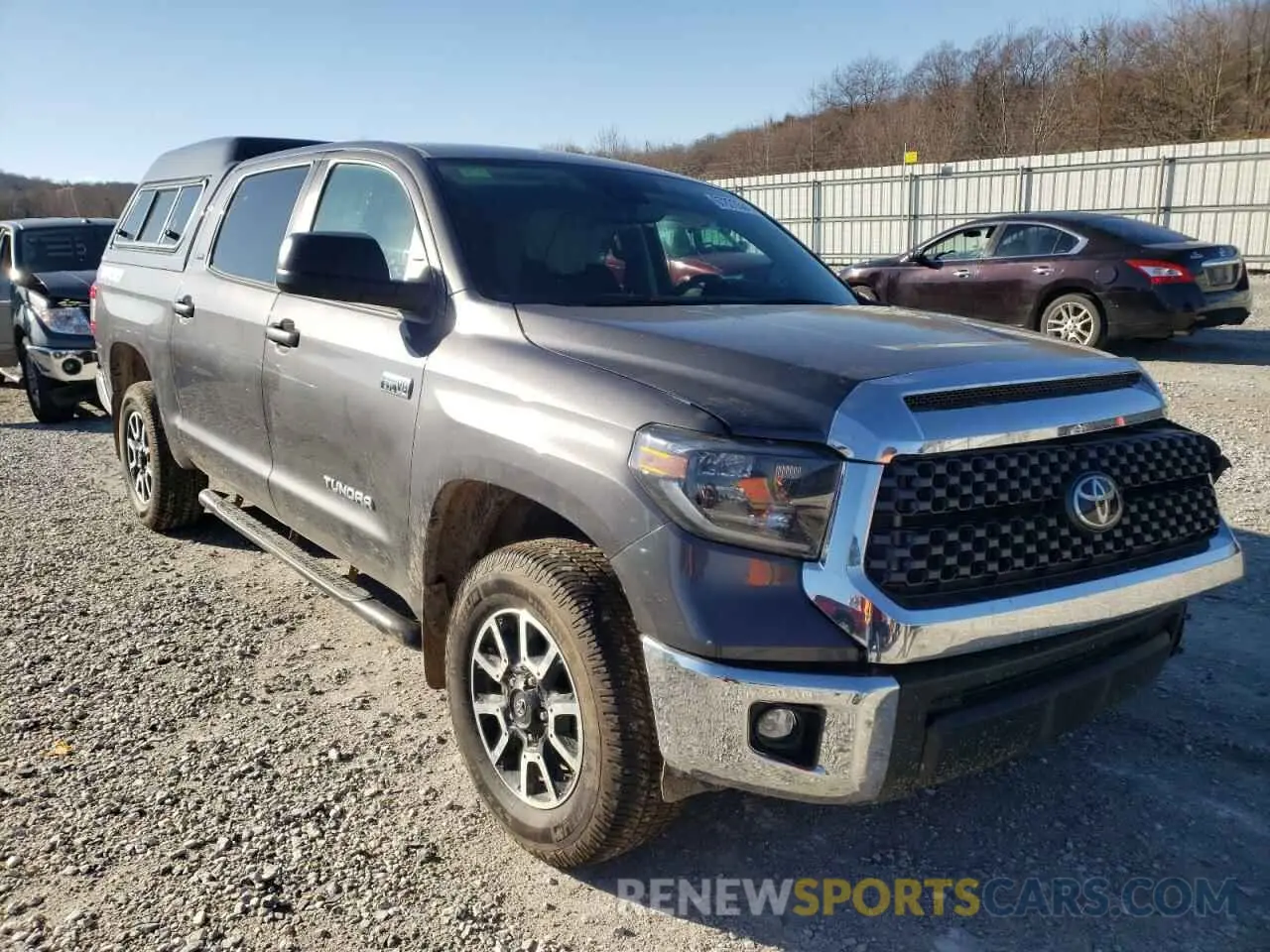 1 fotografías del automóvil dañado 5TFDY5F18LX946351 TOYOTA TUNDRA 2020