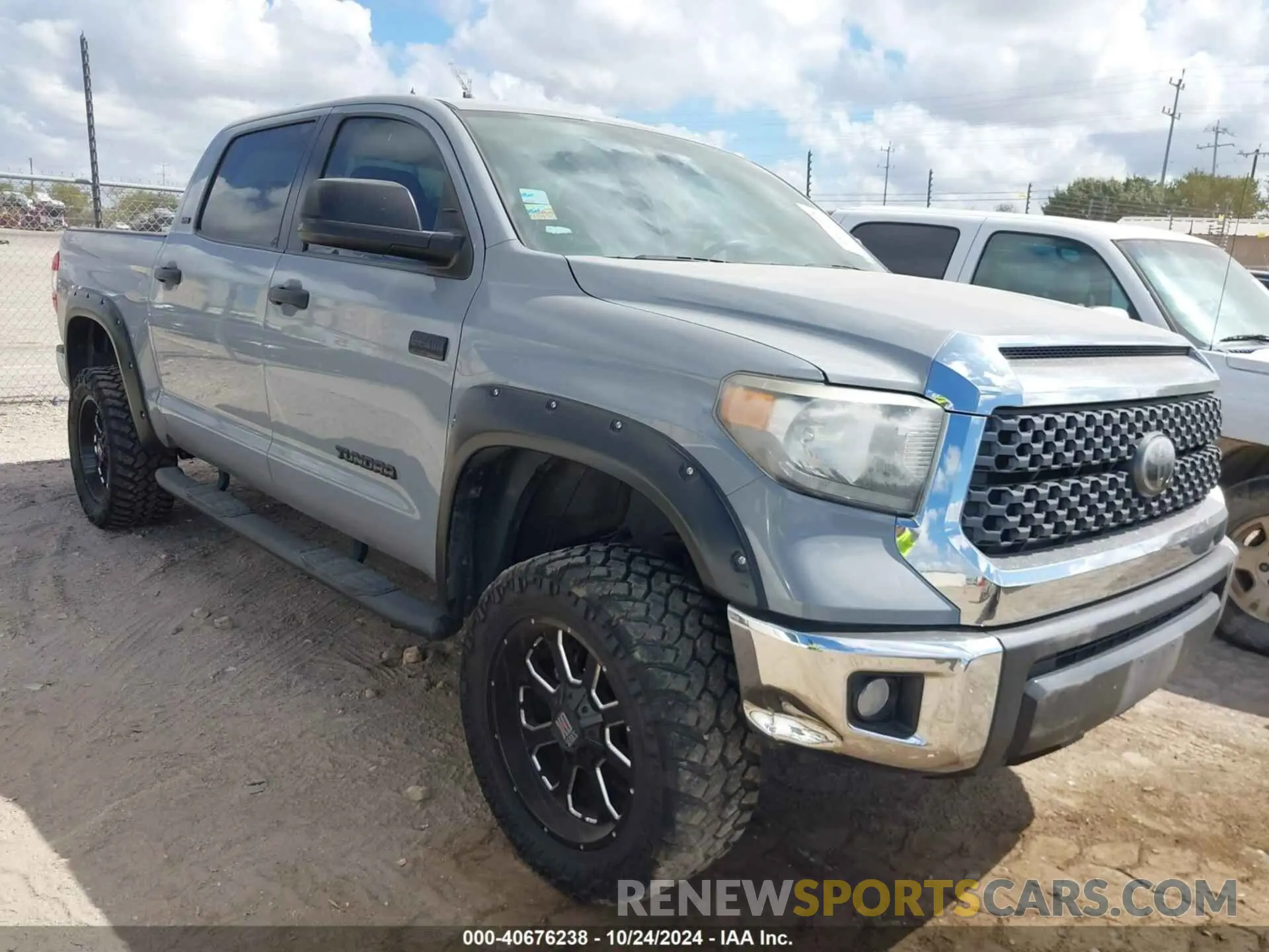 1 fotografías del automóvil dañado 5TFDY5F19LX915772 TOYOTA TUNDRA 2020