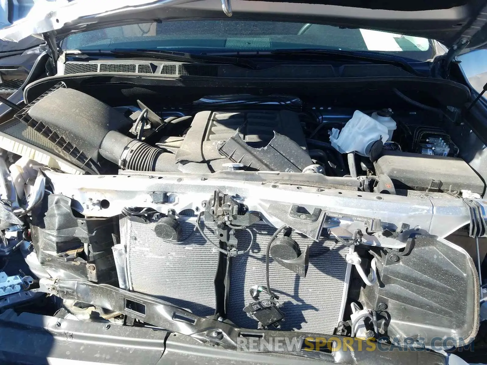 7 fotografías del automóvil dañado 5TFDY5F1XLX875170 TOYOTA TUNDRA 2020