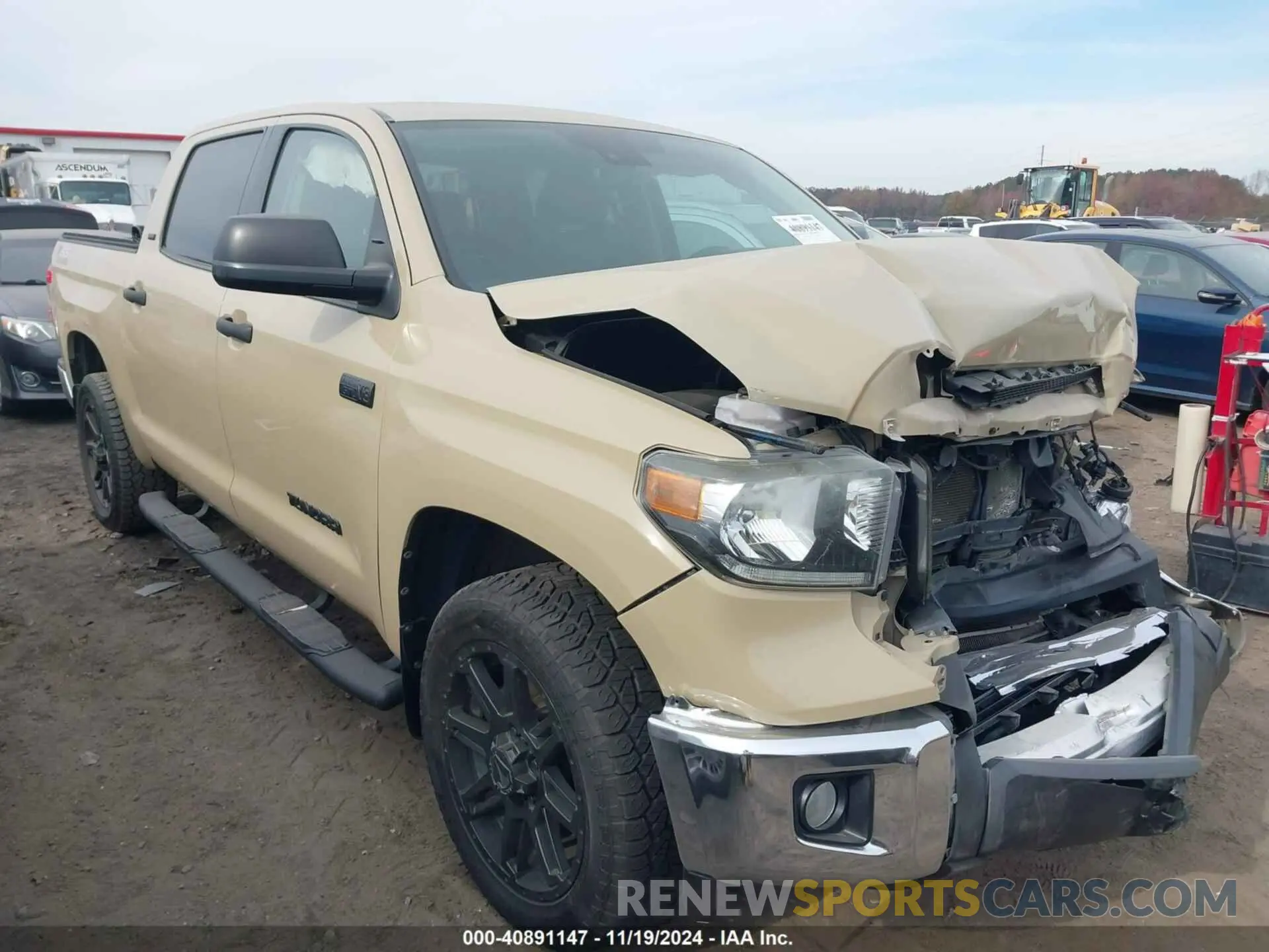 1 fotografías del automóvil dañado 5TFEY5F10LX256517 TOYOTA TUNDRA 2020