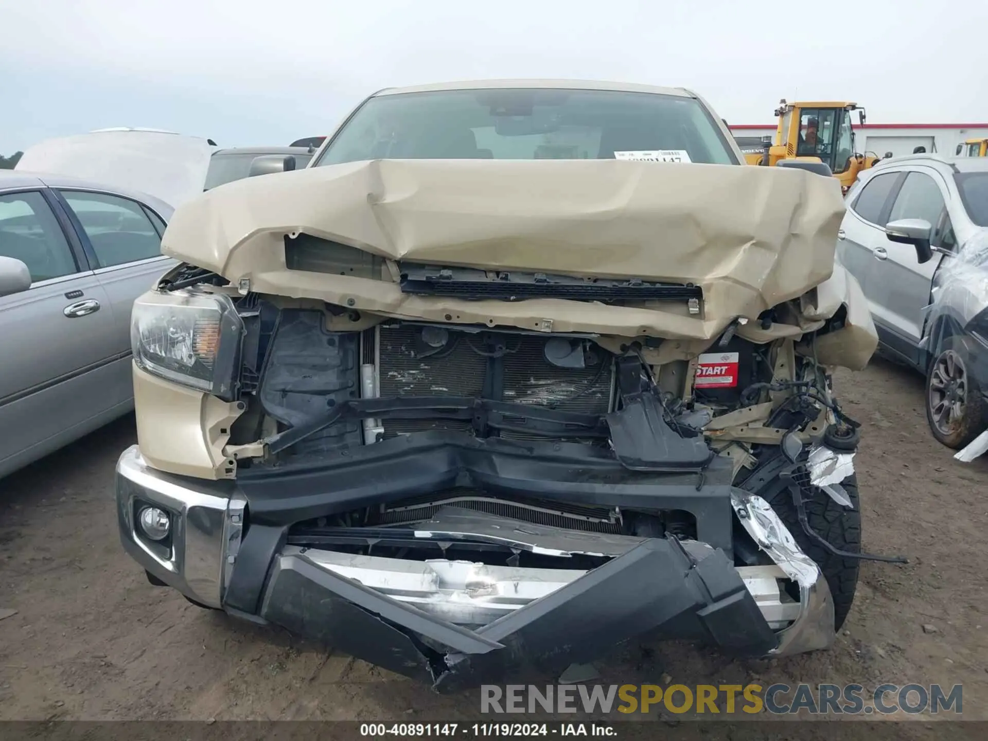 6 fotografías del automóvil dañado 5TFEY5F10LX256517 TOYOTA TUNDRA 2020