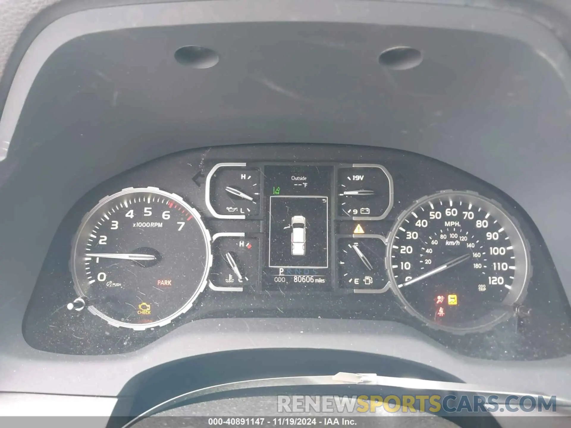 7 fotografías del automóvil dañado 5TFEY5F10LX256517 TOYOTA TUNDRA 2020