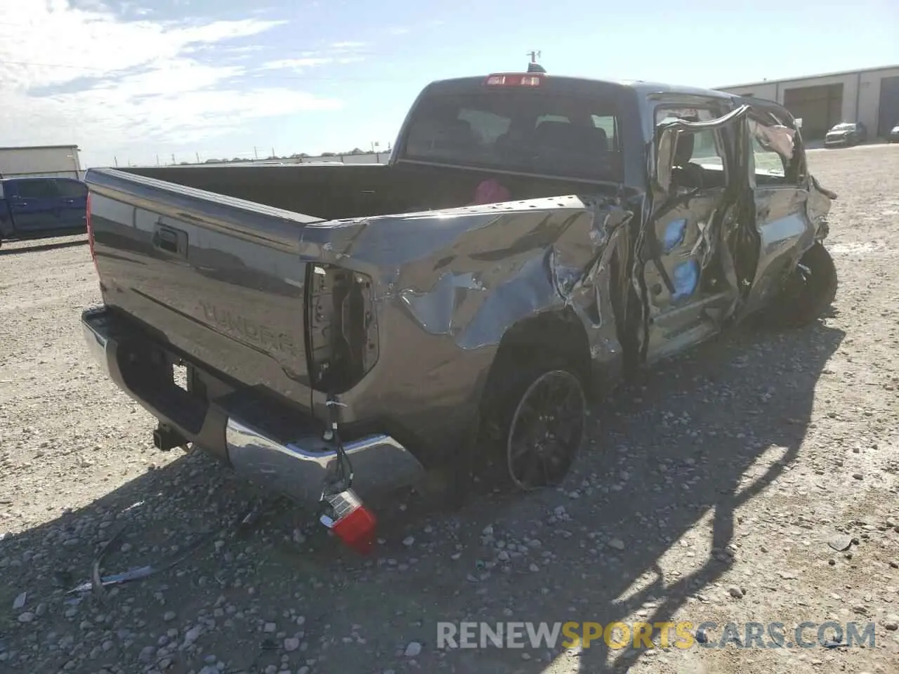 4 fotografías del automóvil dañado 5TFEY5F10LX269834 TOYOTA TUNDRA 2020