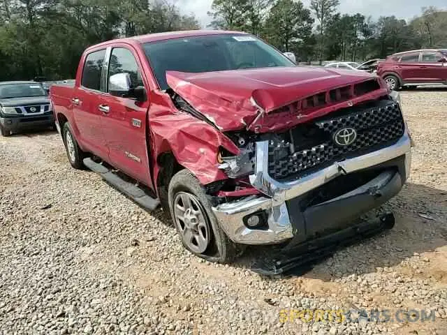 11 fotografías del automóvil dañado 5TFEY5F11LX263024 TOYOTA TUNDRA 2020