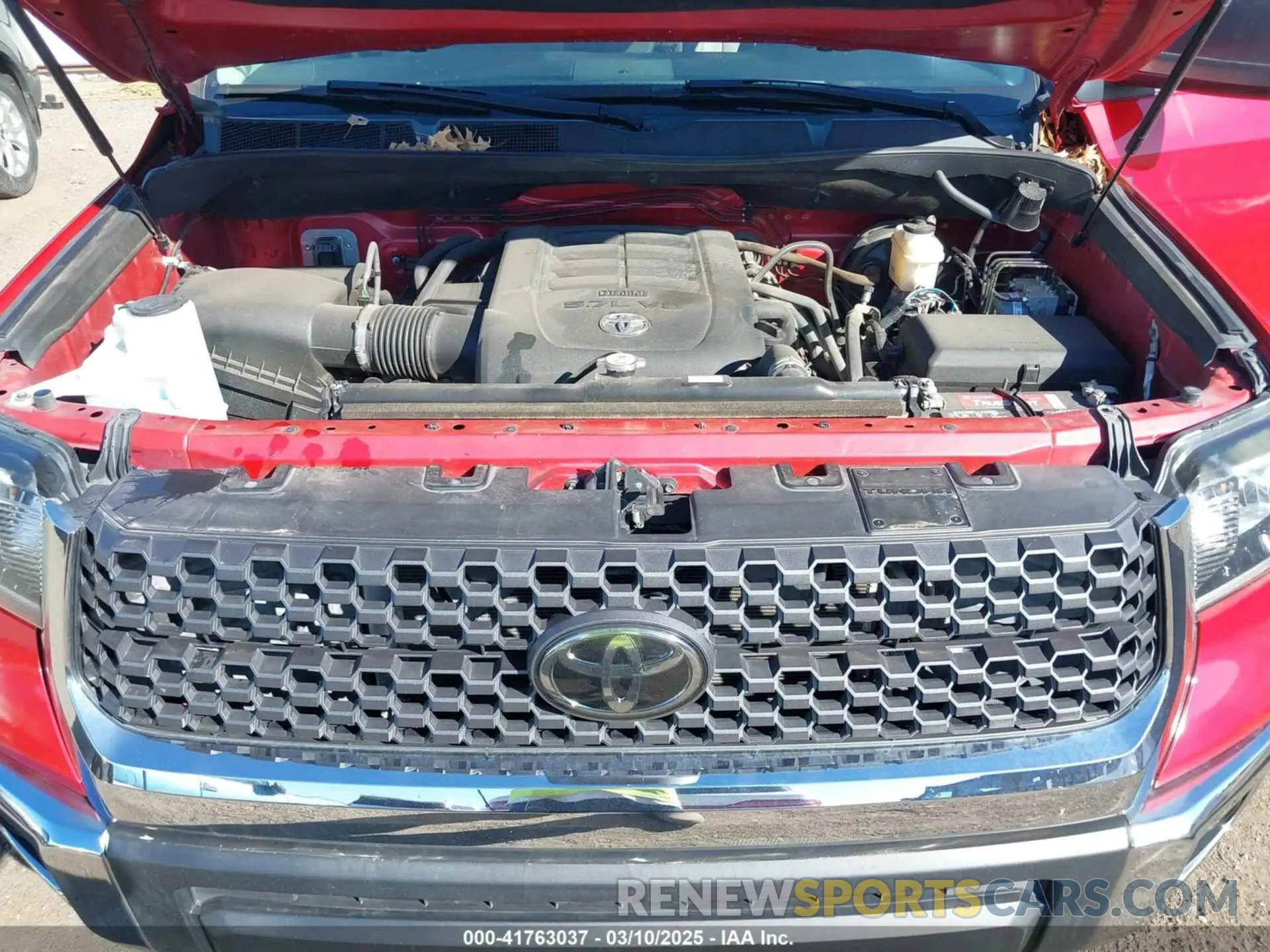 10 fotografías del automóvil dañado 5TFEY5F12LX261346 TOYOTA TUNDRA 2020