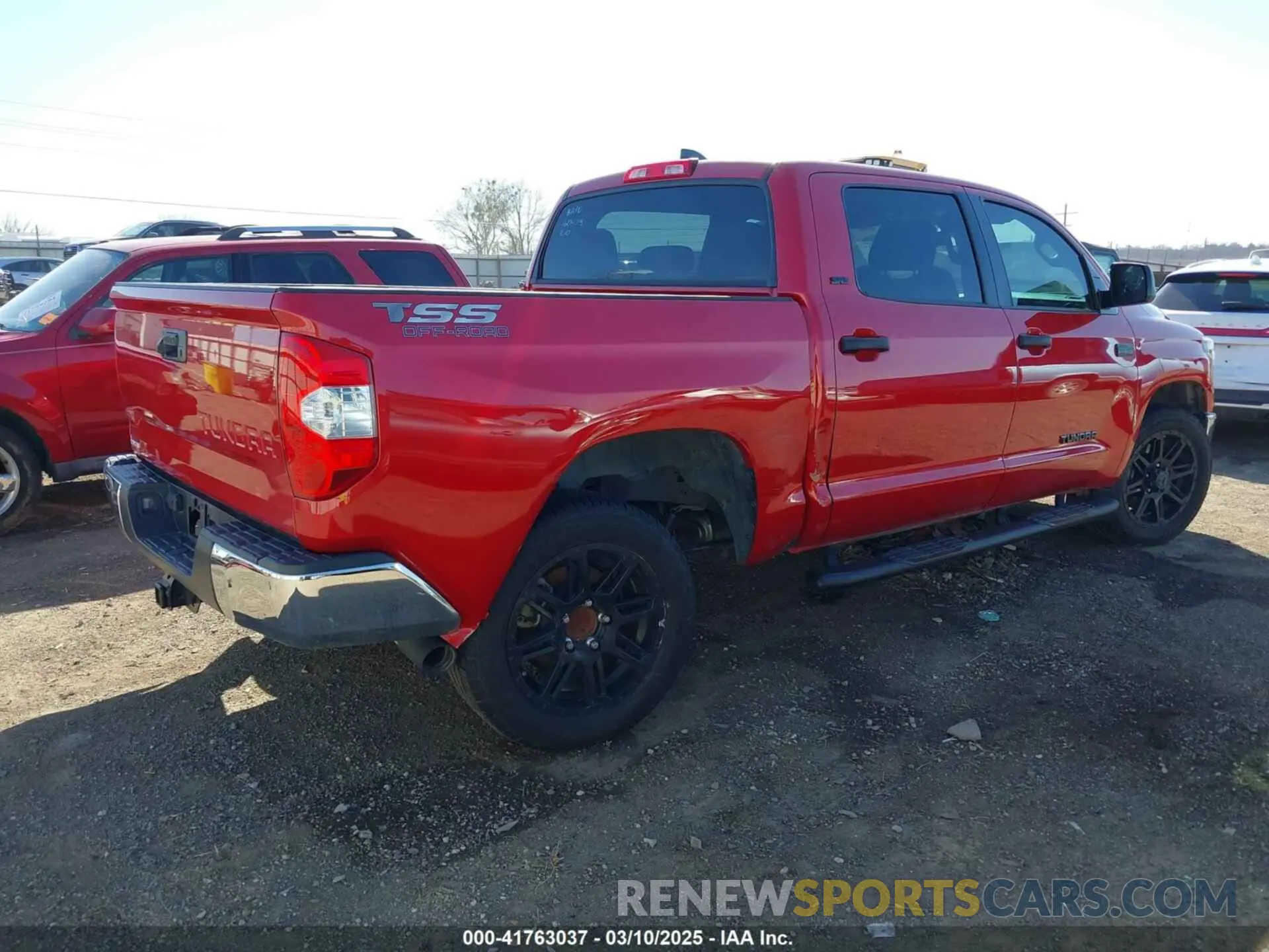 4 fotografías del automóvil dañado 5TFEY5F12LX261346 TOYOTA TUNDRA 2020