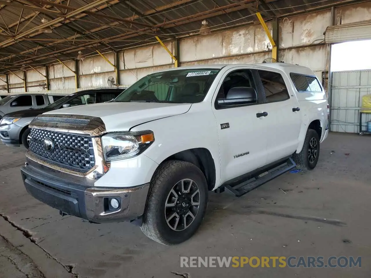 1 fotografías del automóvil dañado 5TFEY5F12LX270855 TOYOTA TUNDRA 2020