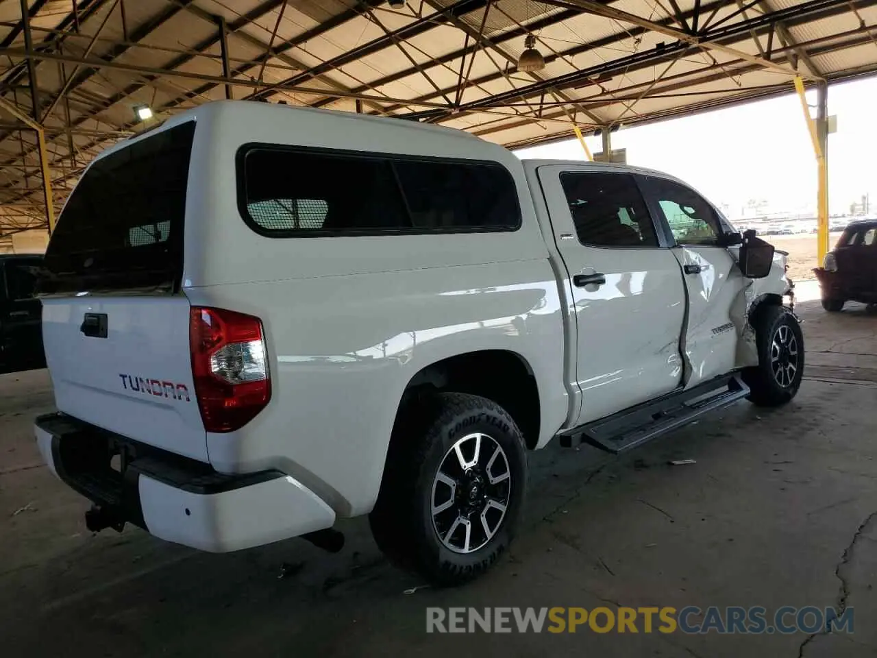 3 fotografías del automóvil dañado 5TFEY5F12LX270855 TOYOTA TUNDRA 2020