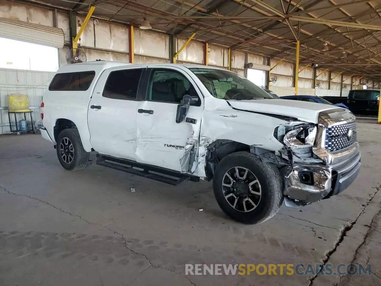 4 fotografías del automóvil dañado 5TFEY5F12LX270855 TOYOTA TUNDRA 2020