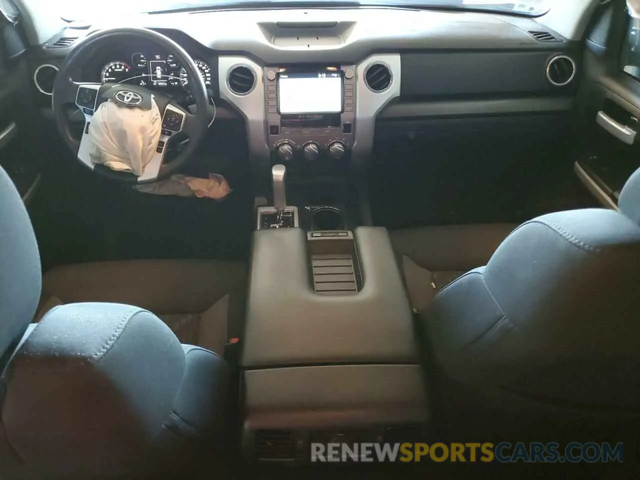 8 fotografías del automóvil dañado 5TFEY5F12LX270855 TOYOTA TUNDRA 2020
