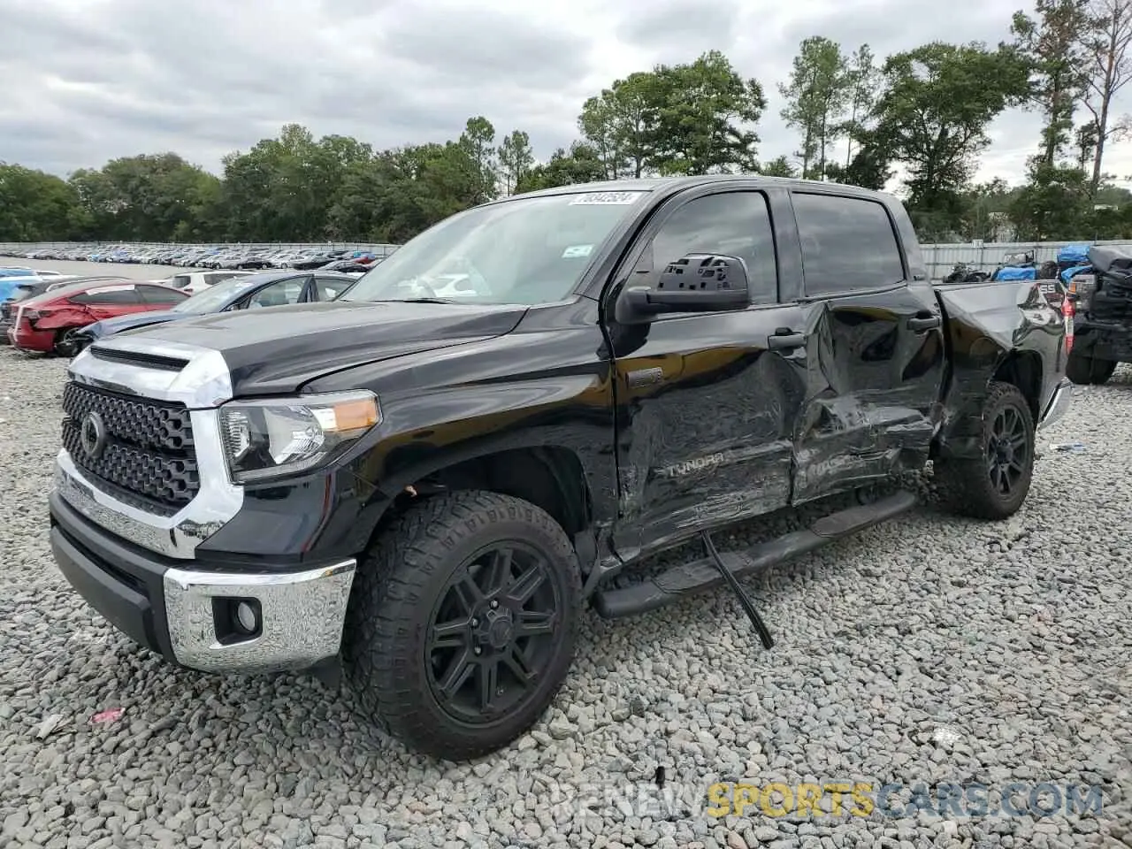 1 fotografías del automóvil dañado 5TFEY5F17LX260869 TOYOTA TUNDRA 2020