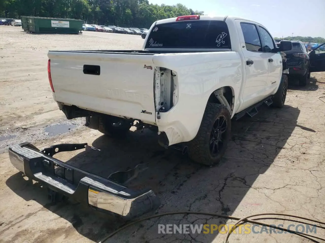 4 fotografías del automóvil dañado 5TFEY5F1XLX261529 TOYOTA TUNDRA 2020