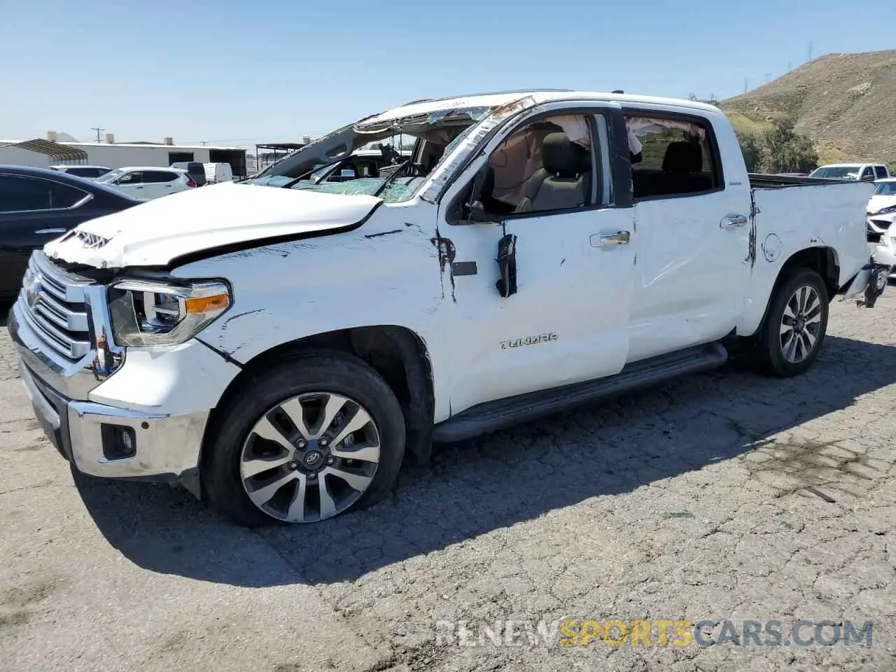 1 fotografías del automóvil dañado 5TFFY5F13LX262025 TOYOTA TUNDRA 2020