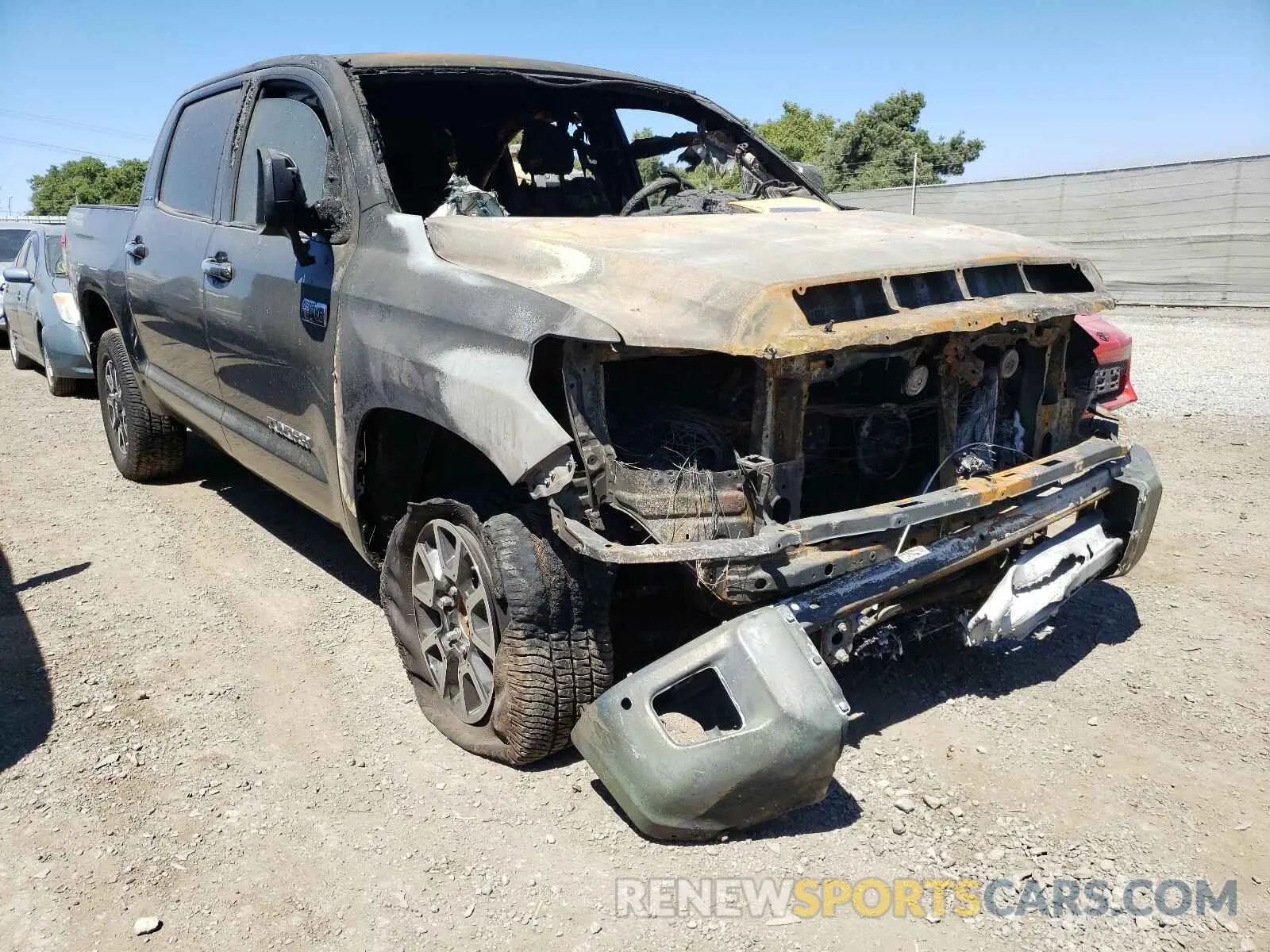 1 fotografías del automóvil dañado 5TFFY5F17LX259015 TOYOTA TUNDRA 2020