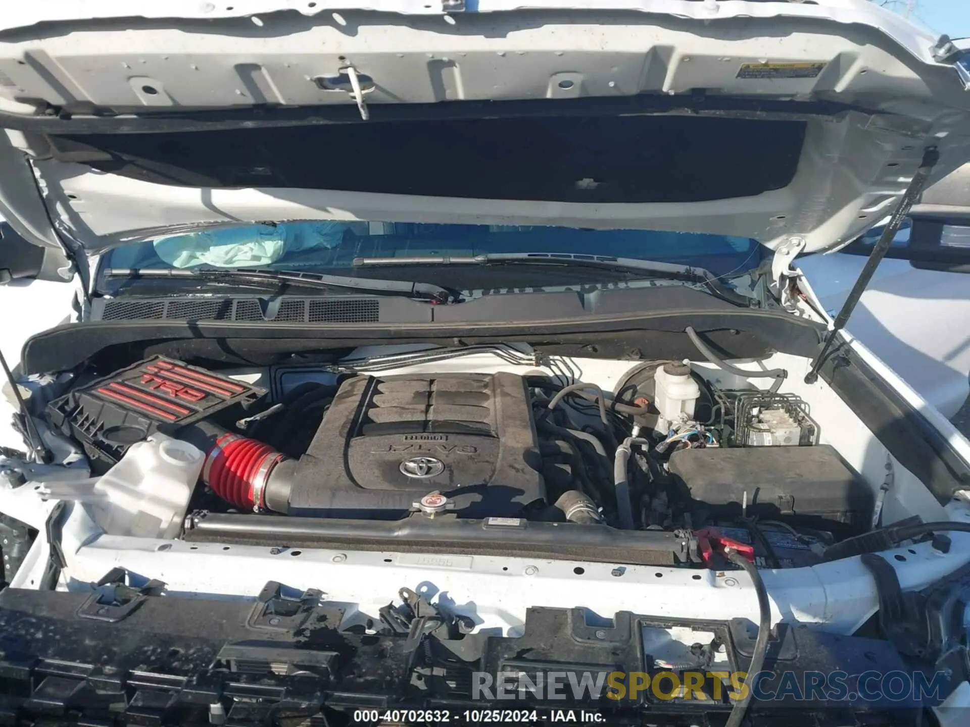 10 fotografías del automóvil dañado 5TFHY5F10LX909408 TOYOTA TUNDRA 2020