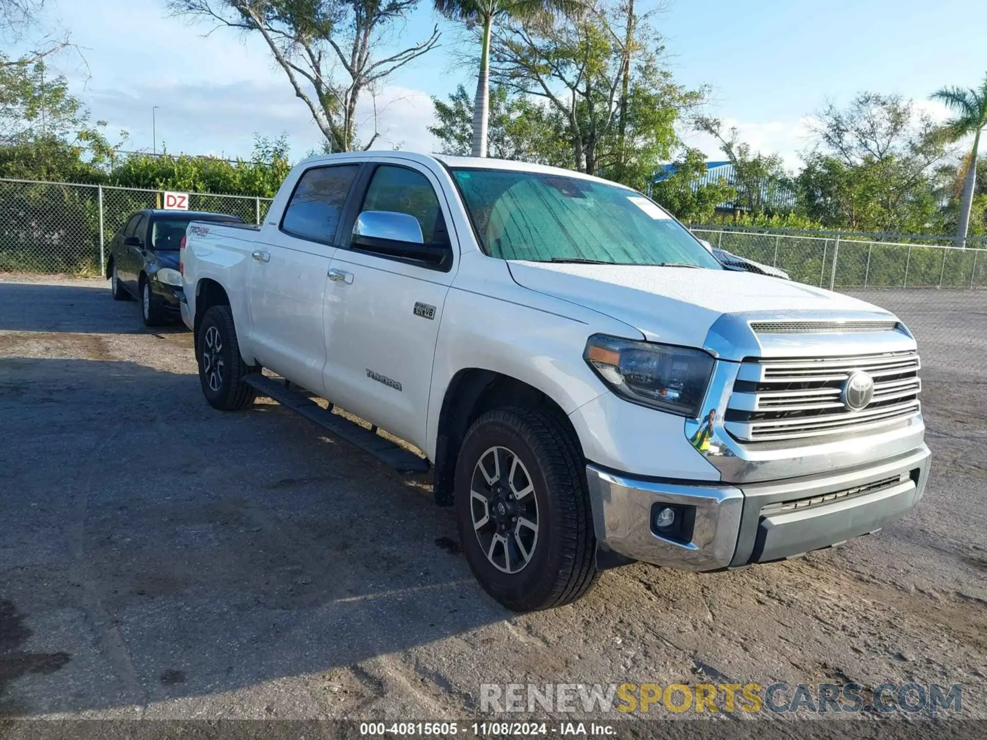 1 fotografías del automóvil dañado 5TFHY5F12LX878727 TOYOTA TUNDRA 2020