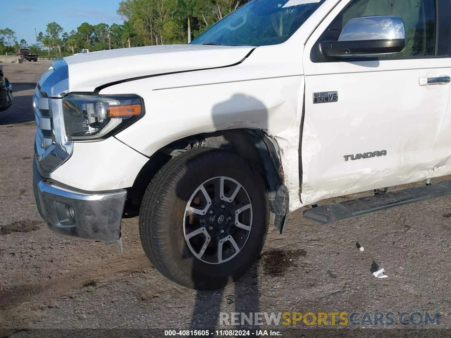6 fotografías del automóvil dañado 5TFHY5F12LX878727 TOYOTA TUNDRA 2020