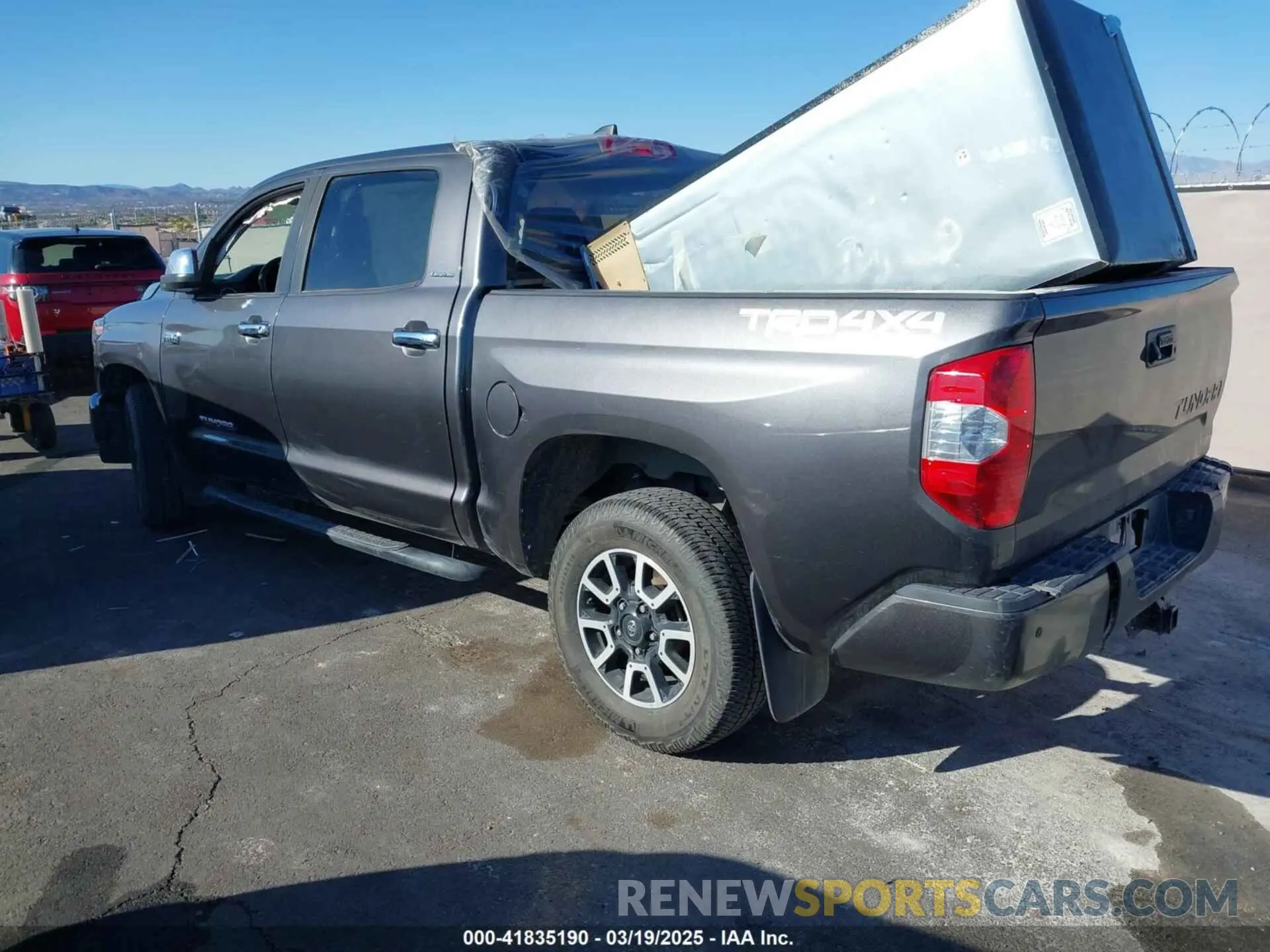3 fotografías del automóvil dañado 5TFHY5F18LX948800 TOYOTA TUNDRA 2020