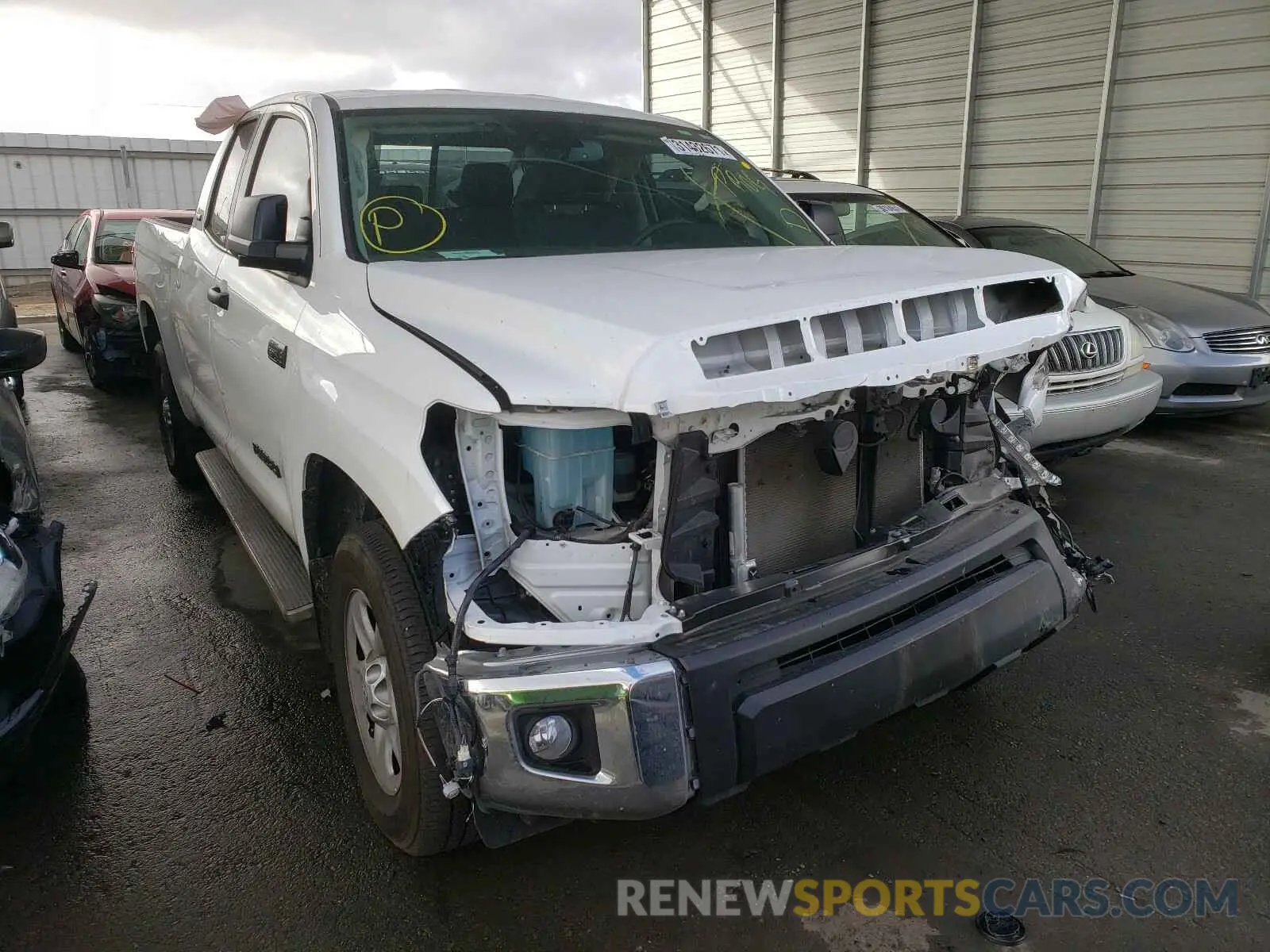 1 fotografías del automóvil dañado 5TFRY5F11LX266345 TOYOTA TUNDRA 2020