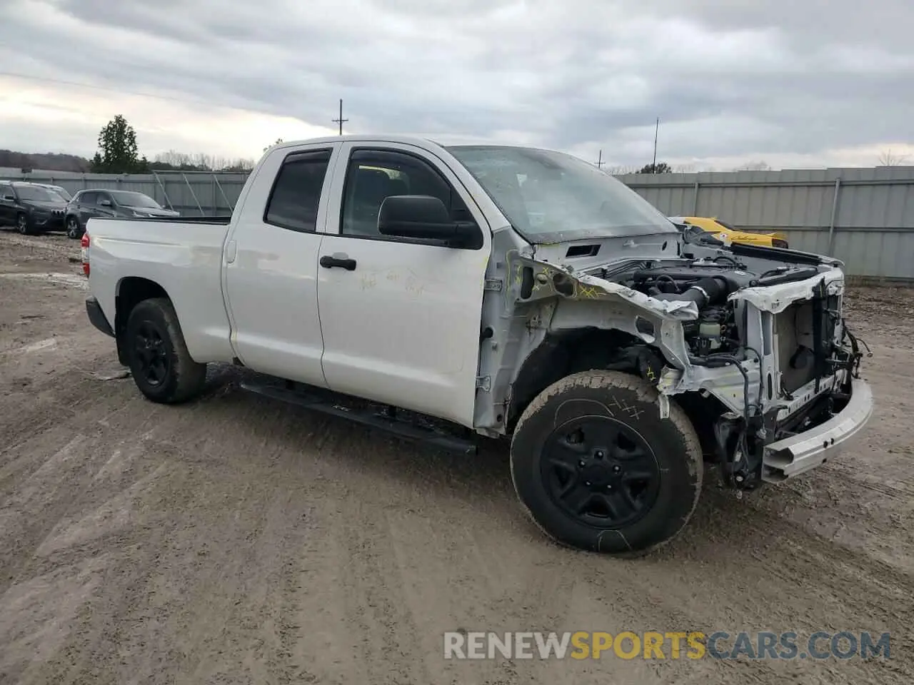 4 fotografías del automóvil dañado 5TFRY5F11LX267575 TOYOTA TUNDRA 2020