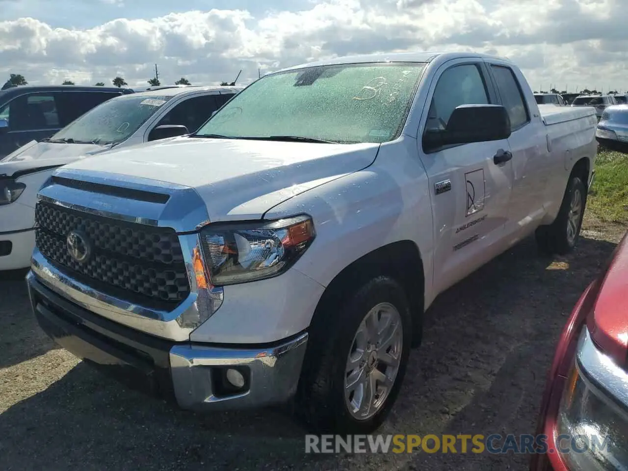 1 fotografías del automóvil dañado 5TFRY5F11LX269729 TOYOTA TUNDRA 2020