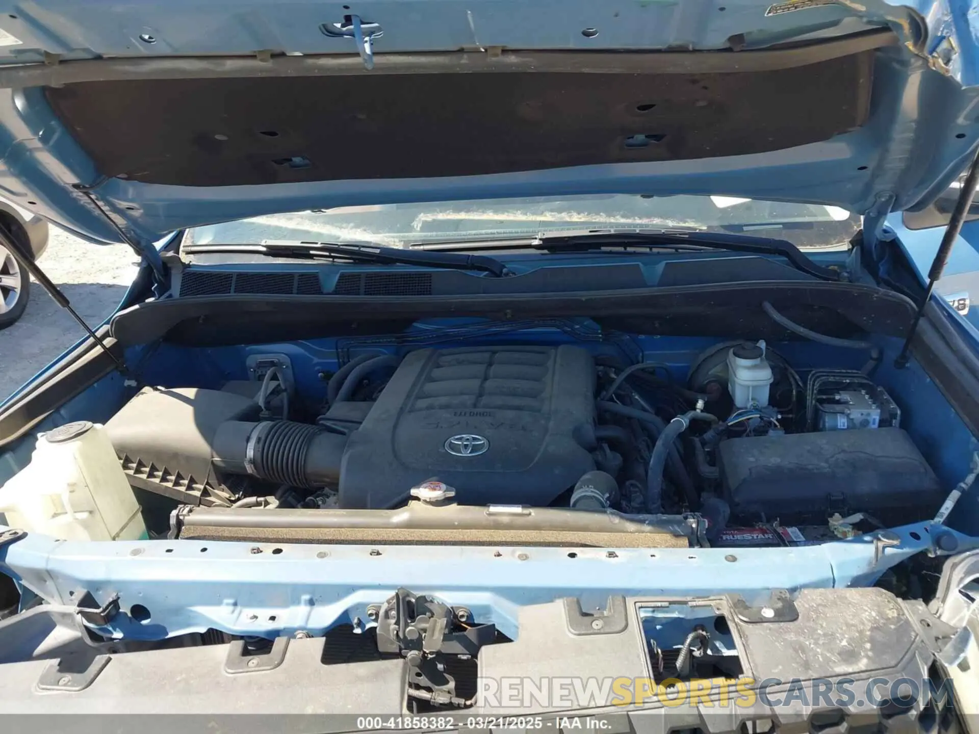 10 fotografías del automóvil dañado 5TFRY5F14LX257901 TOYOTA TUNDRA 2020