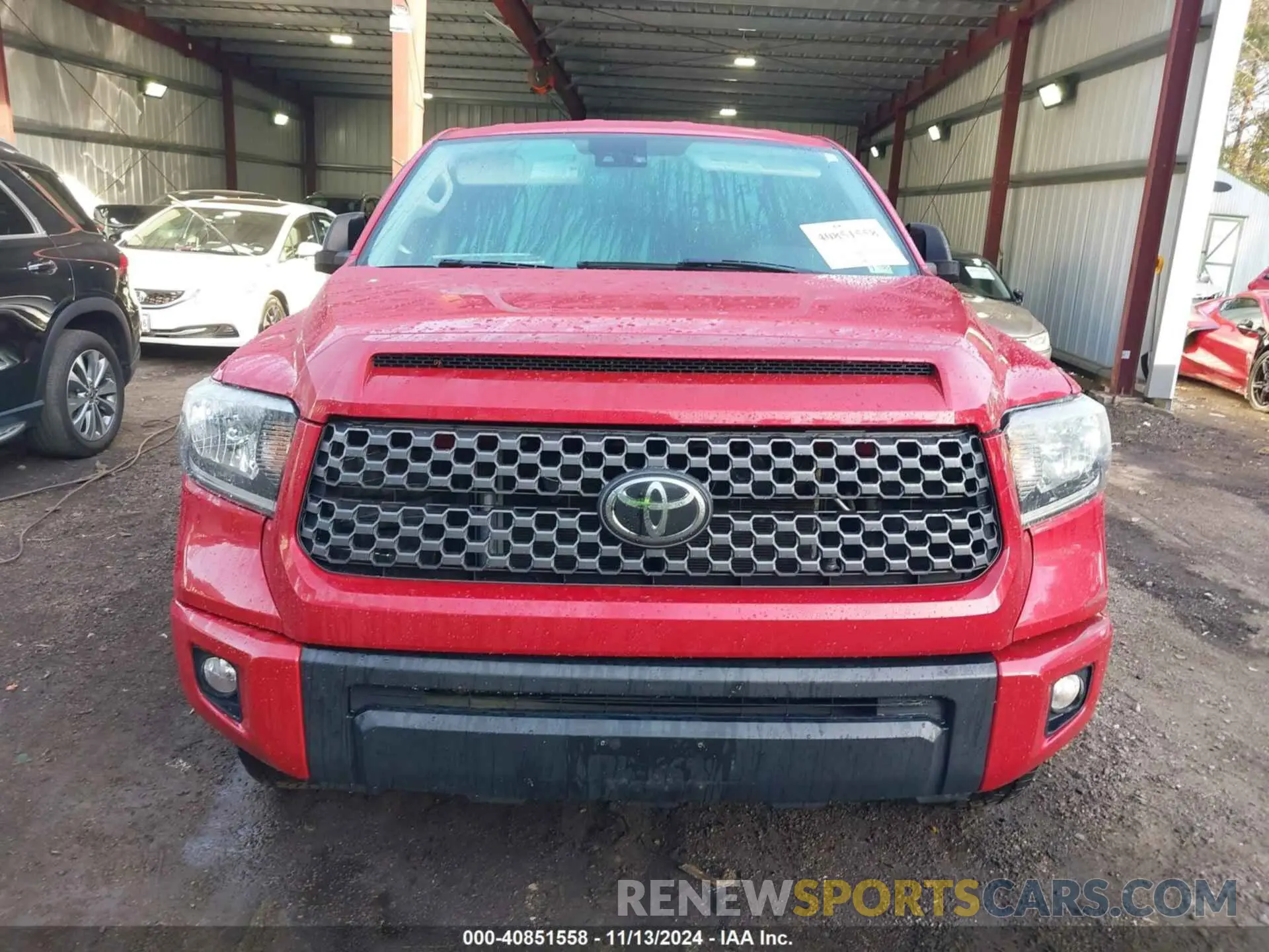 12 fotografías del automóvil dañado 5TFUY5F14LX918658 TOYOTA TUNDRA 2020