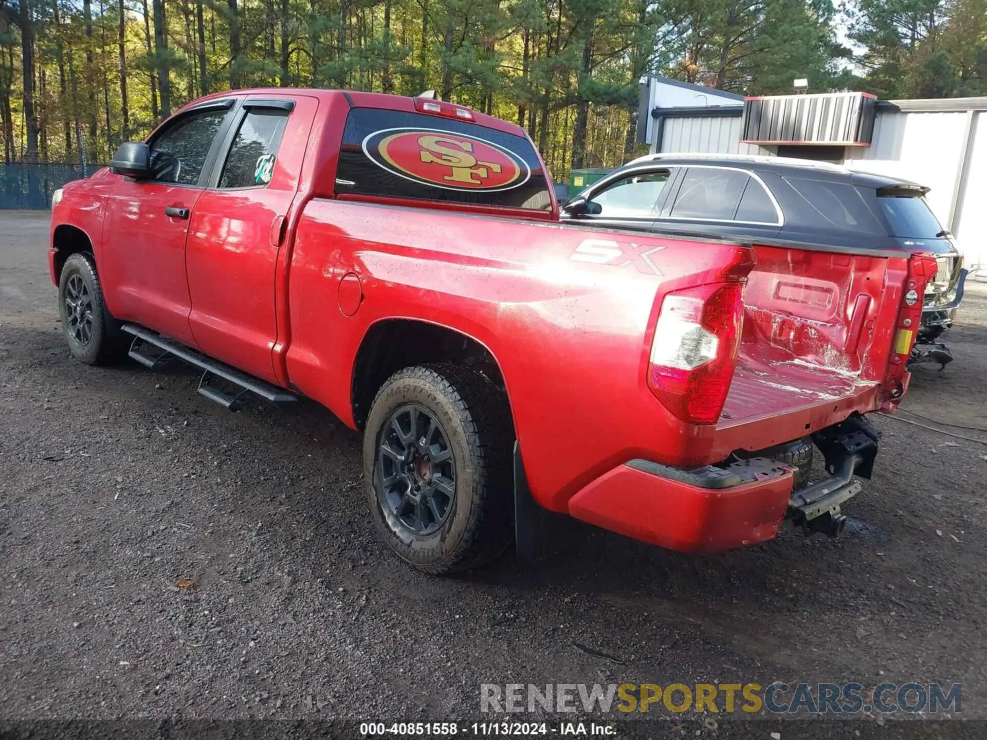 3 fotografías del automóvil dañado 5TFUY5F14LX918658 TOYOTA TUNDRA 2020