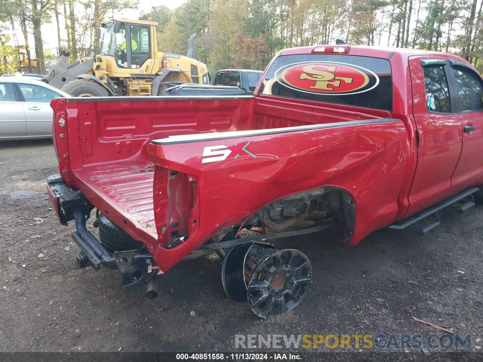 6 fotografías del automóvil dañado 5TFUY5F14LX918658 TOYOTA TUNDRA 2020