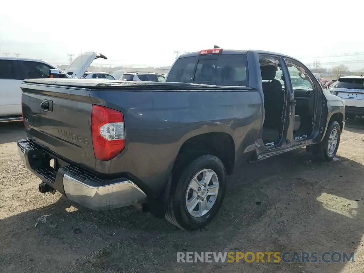 3 fotografías del automóvil dañado 5TFUY5F16LX874565 TOYOTA TUNDRA 2020