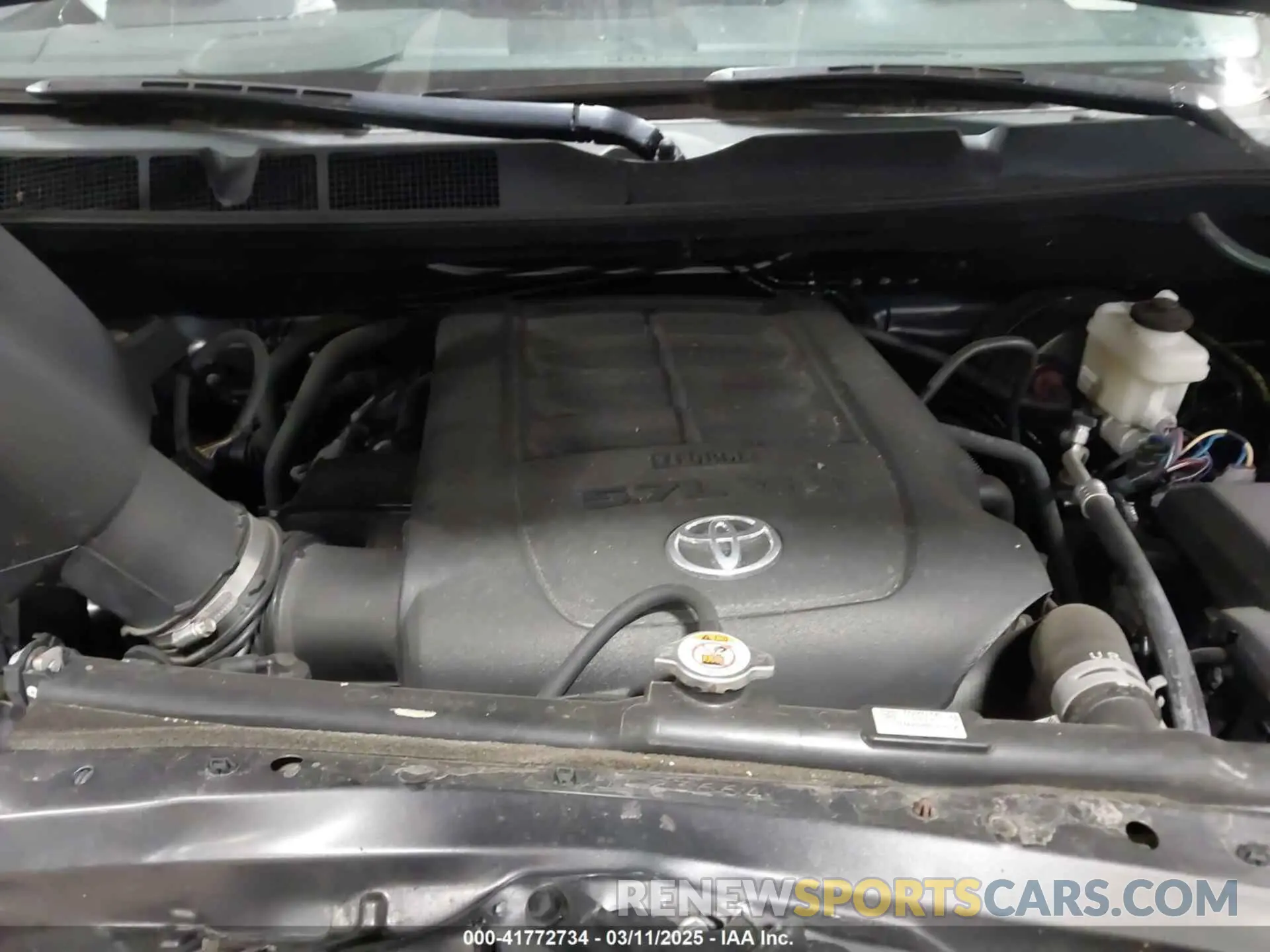 10 fotografías del automóvil dañado 5TFUY5F16LX913073 TOYOTA TUNDRA 2020