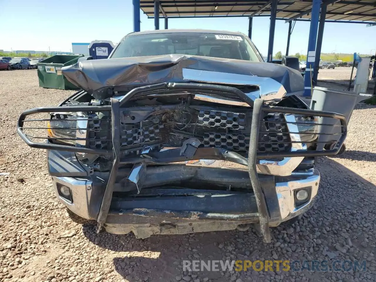 5 fotografías del automóvil dañado 5TFUY5F17LX955641 TOYOTA TUNDRA 2020
