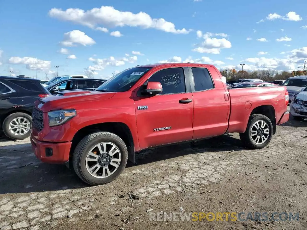 1 fotografías del automóvil dañado 5TFUY5F19LX925945 TOYOTA TUNDRA 2020