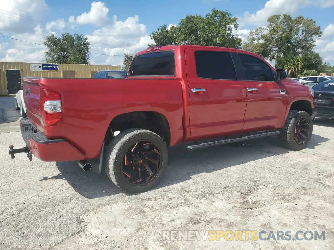 3 fotografías del automóvil dañado 5TFAY5F12MX010665 TOYOTA TUNDRA 2021