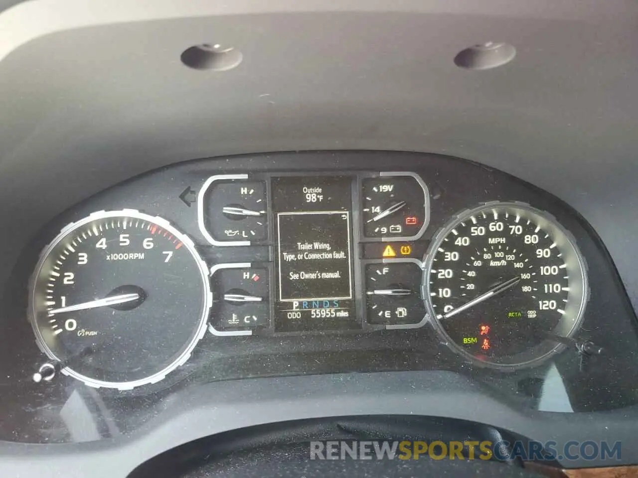 9 fotografías del automóvil dañado 5TFAY5F12MX010665 TOYOTA TUNDRA 2021