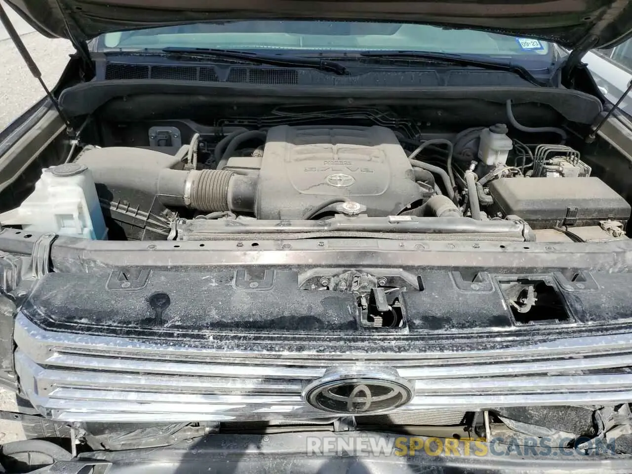 7 fotografías del automóvil dañado 5TFAY5F14MX958470 TOYOTA TUNDRA 2021