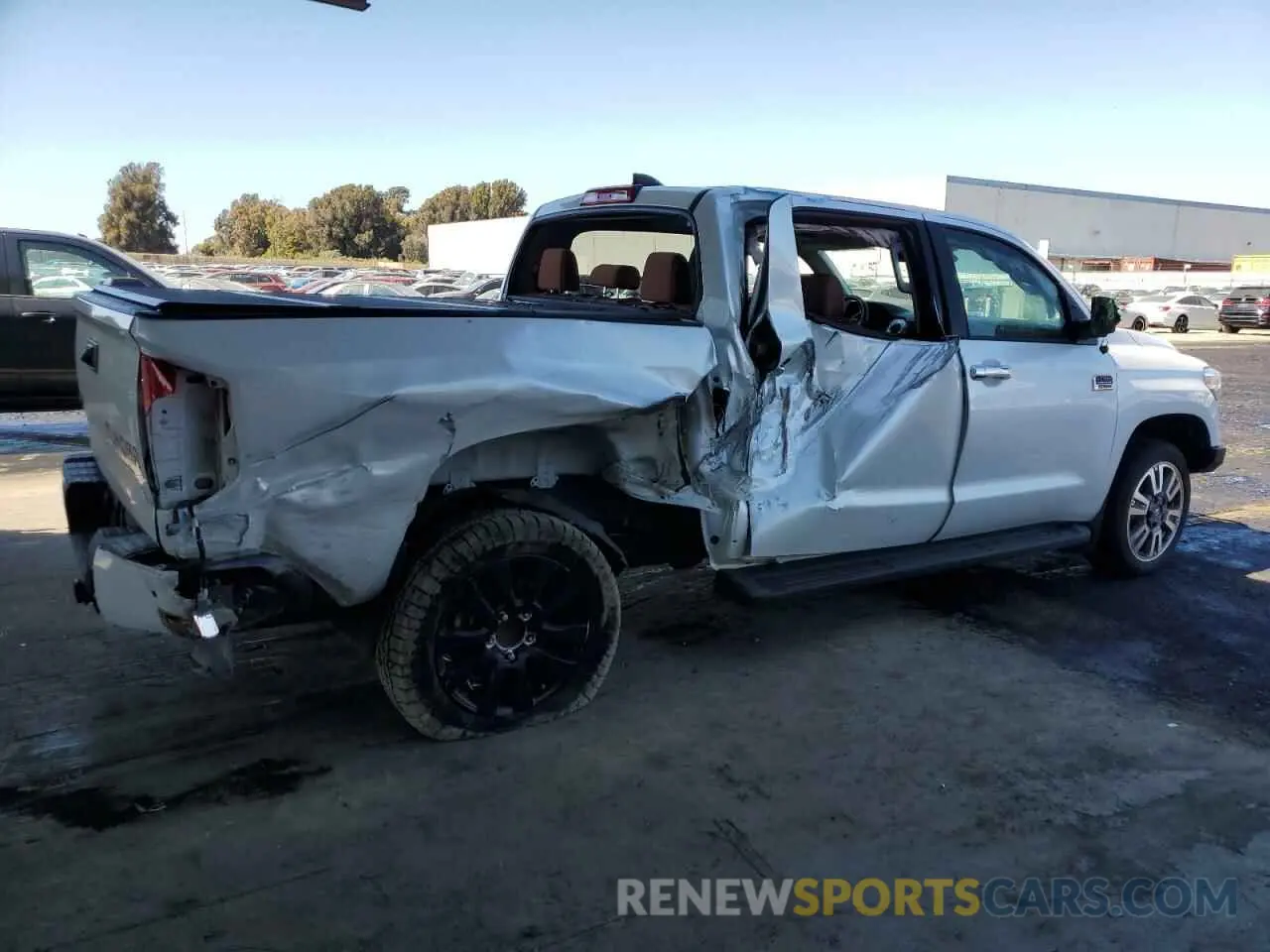 3 fotografías del automóvil dañado 5TFAY5F14MX963197 TOYOTA TUNDRA 2021