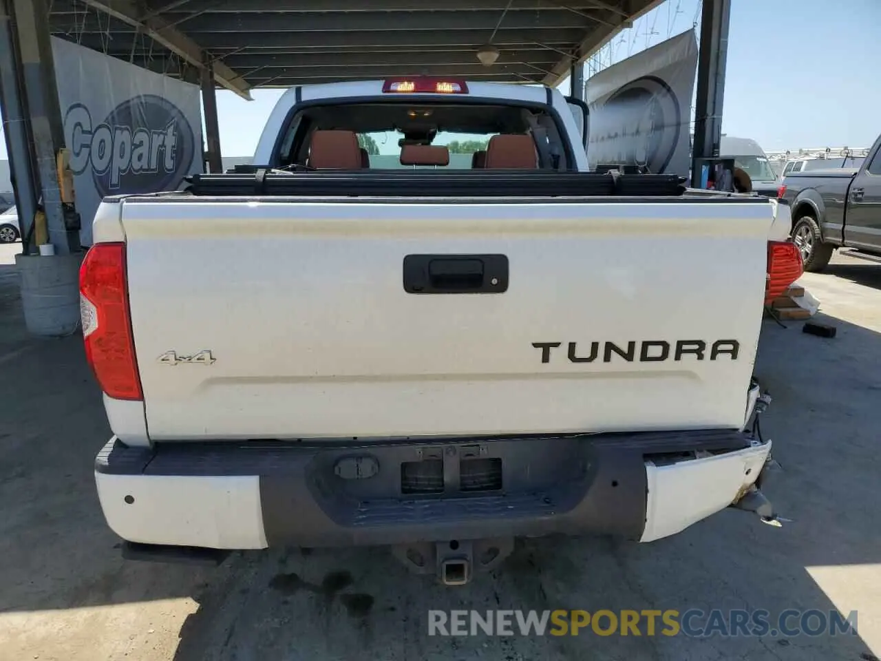 6 fotografías del automóvil dañado 5TFAY5F14MX963197 TOYOTA TUNDRA 2021