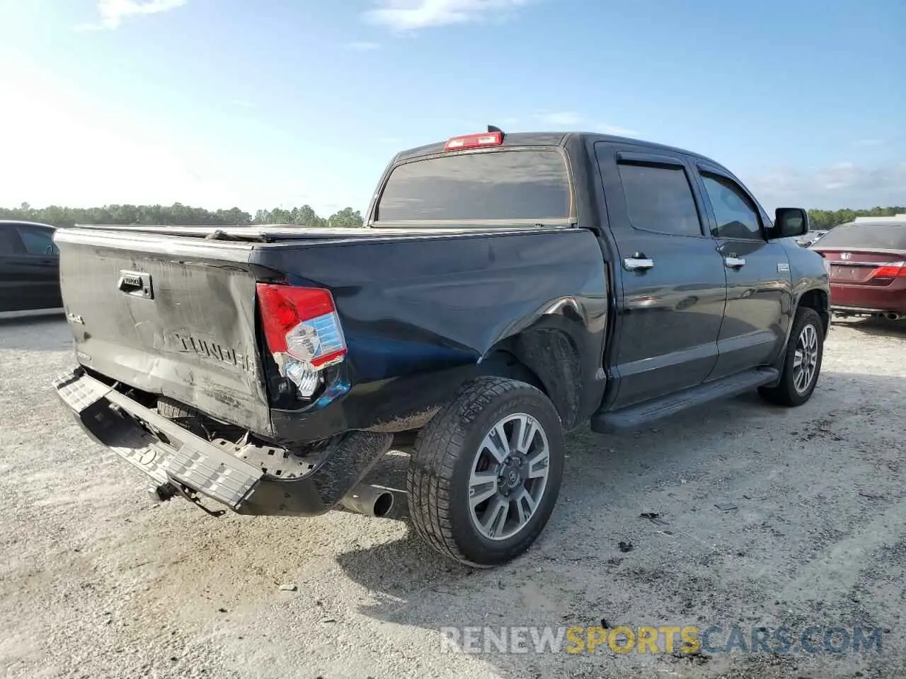 3 fotografías del automóvil dañado 5TFAY5F17MX016073 TOYOTA TUNDRA 2021
