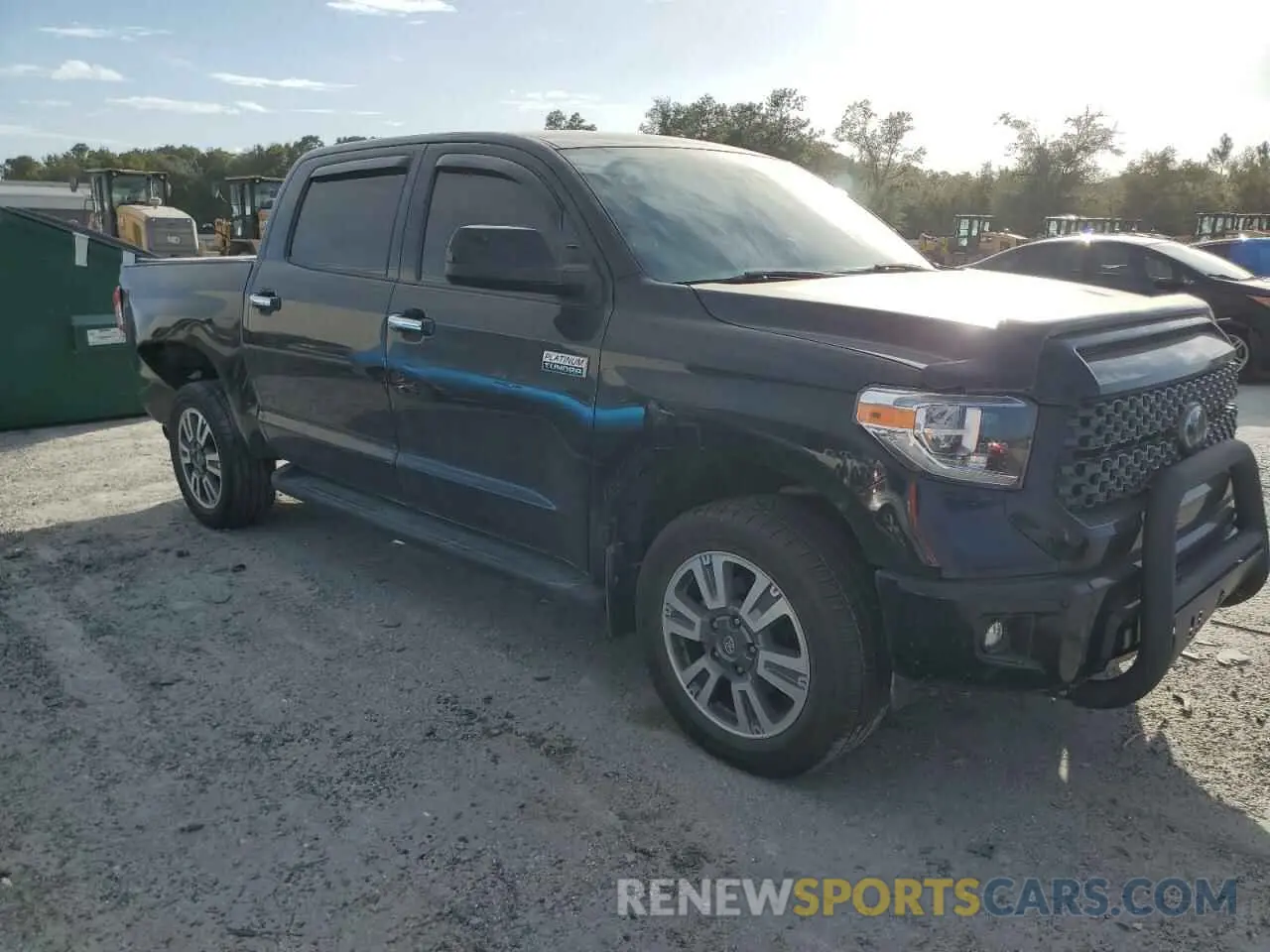 4 fotografías del automóvil dañado 5TFAY5F17MX016073 TOYOTA TUNDRA 2021