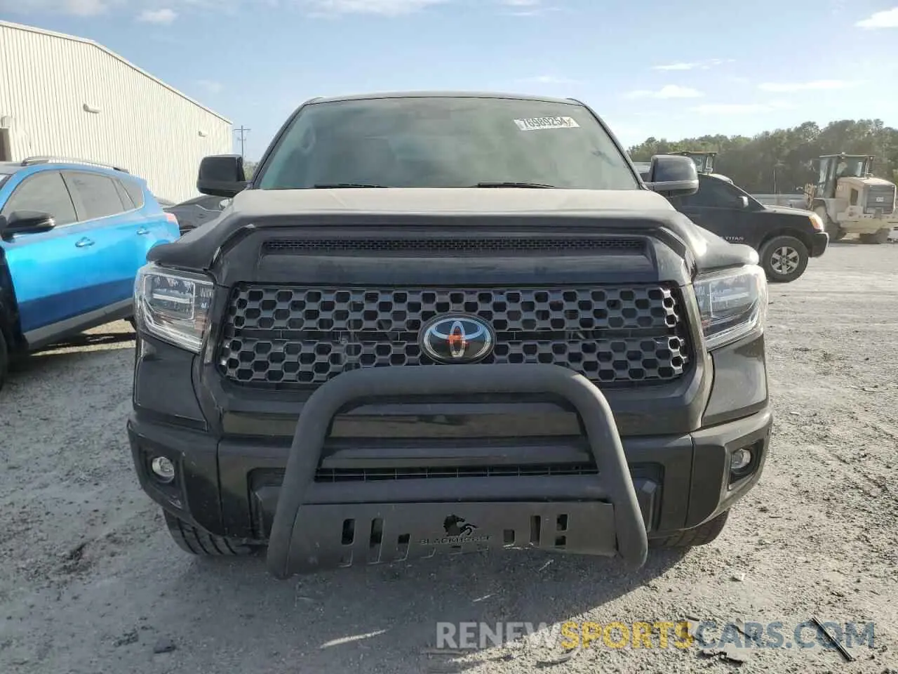 5 fotografías del automóvil dañado 5TFAY5F17MX016073 TOYOTA TUNDRA 2021