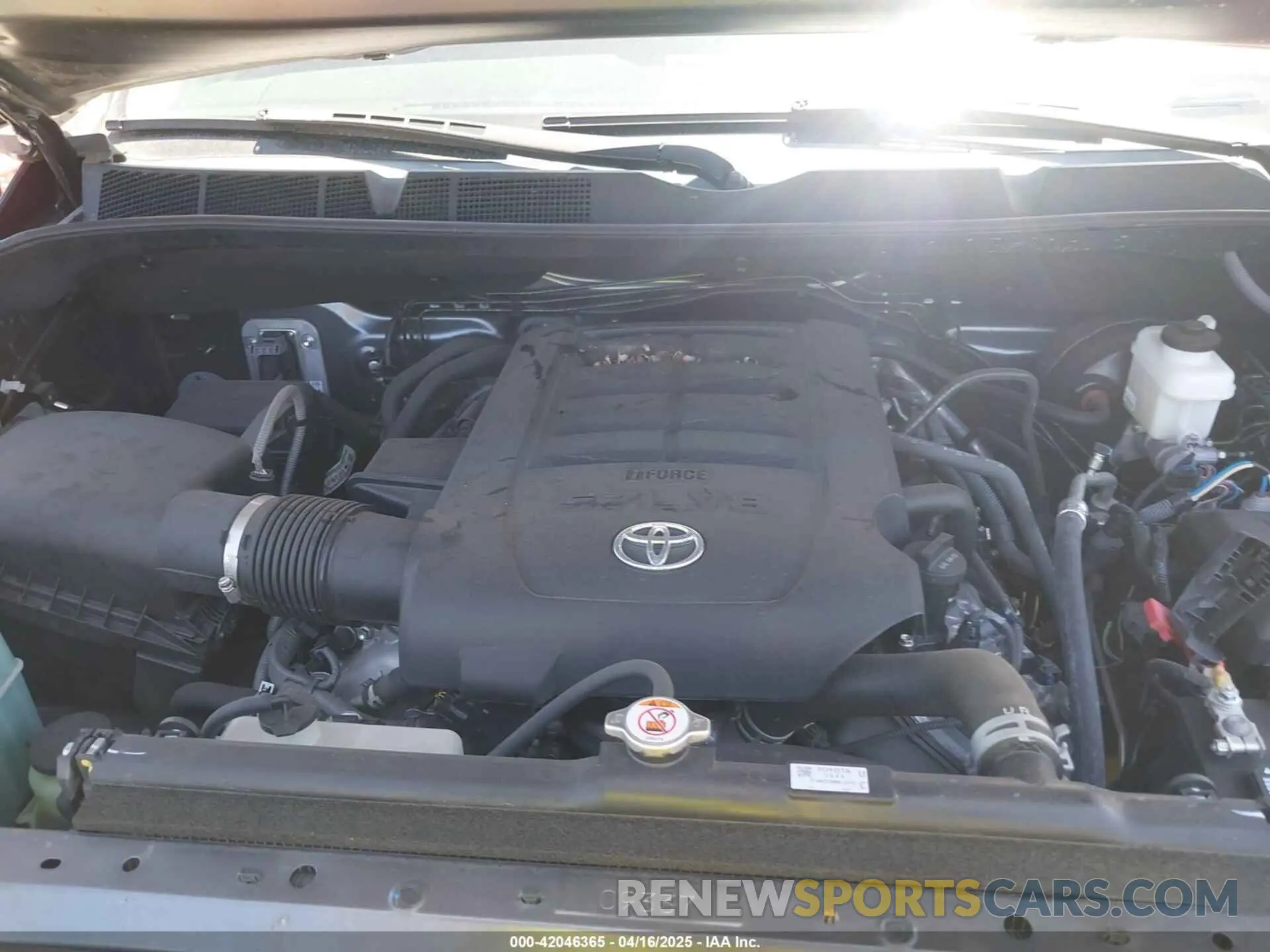 10 fotografías del automóvil dañado 5TFAY5F17MX023735 TOYOTA TUNDRA 2021