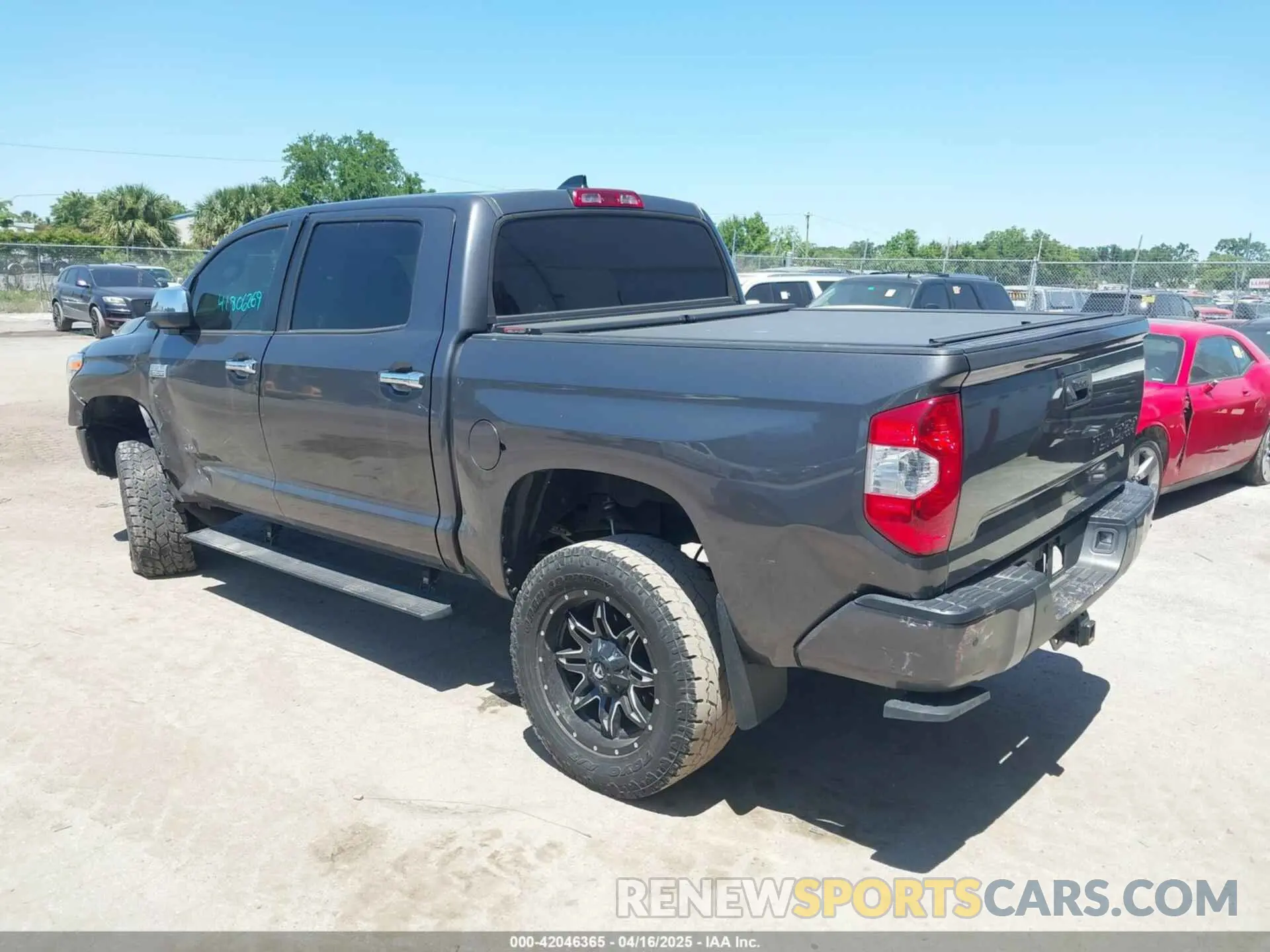 3 fotografías del automóvil dañado 5TFAY5F17MX023735 TOYOTA TUNDRA 2021