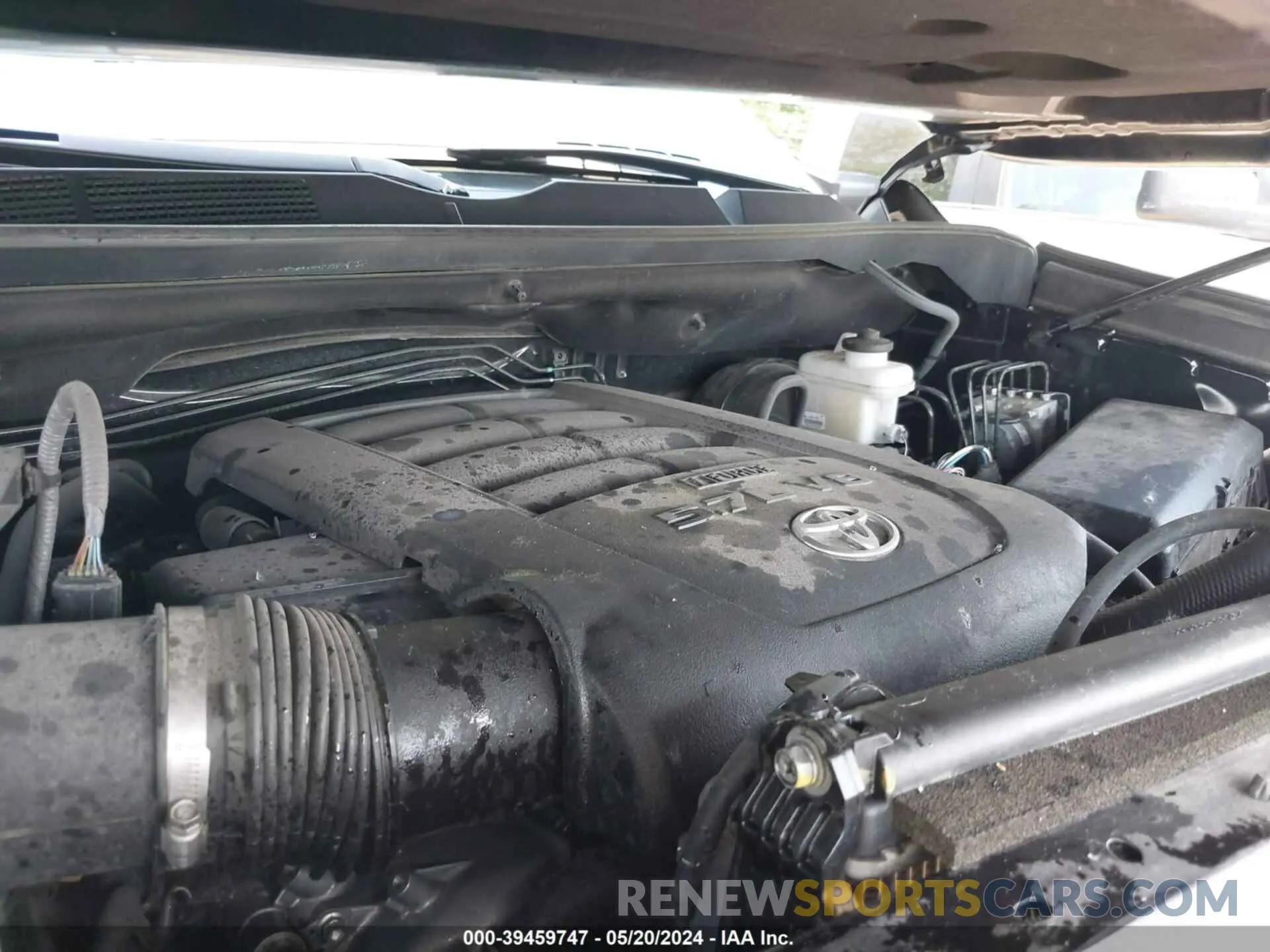10 fotografías del automóvil dañado 5TFAY5F17MX039269 TOYOTA TUNDRA 2021