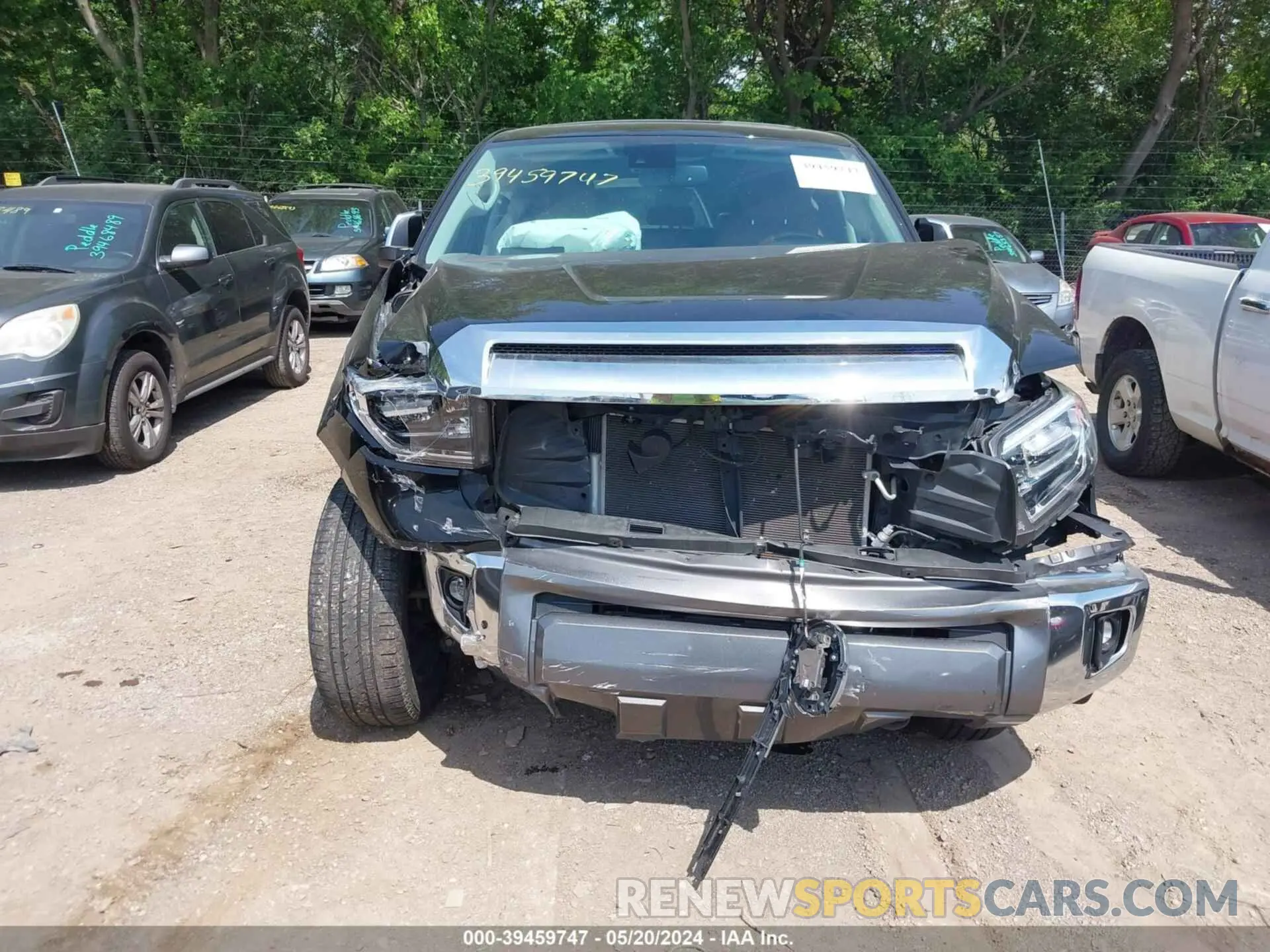 12 fotografías del automóvil dañado 5TFAY5F17MX039269 TOYOTA TUNDRA 2021