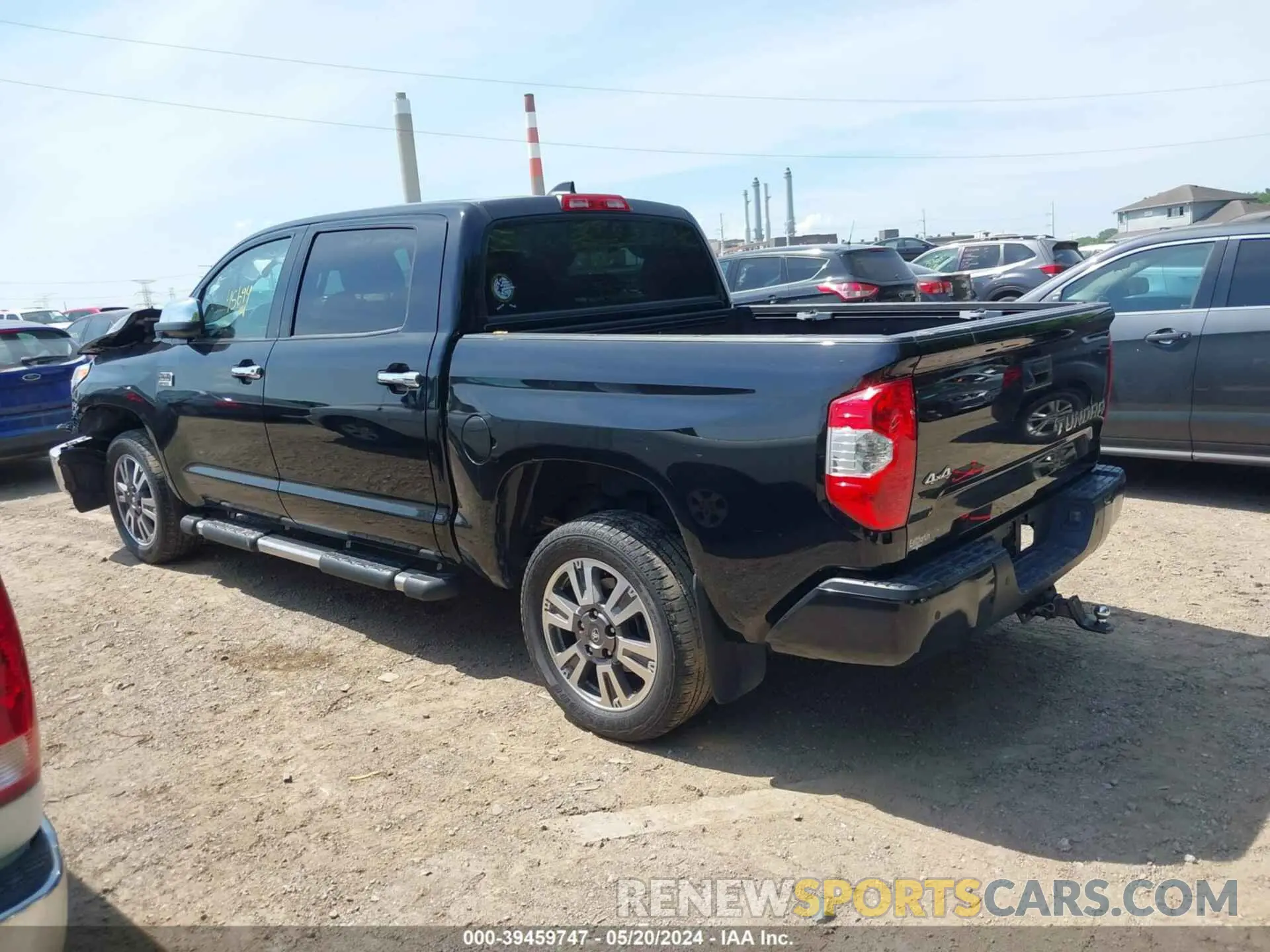 3 fotografías del automóvil dañado 5TFAY5F17MX039269 TOYOTA TUNDRA 2021