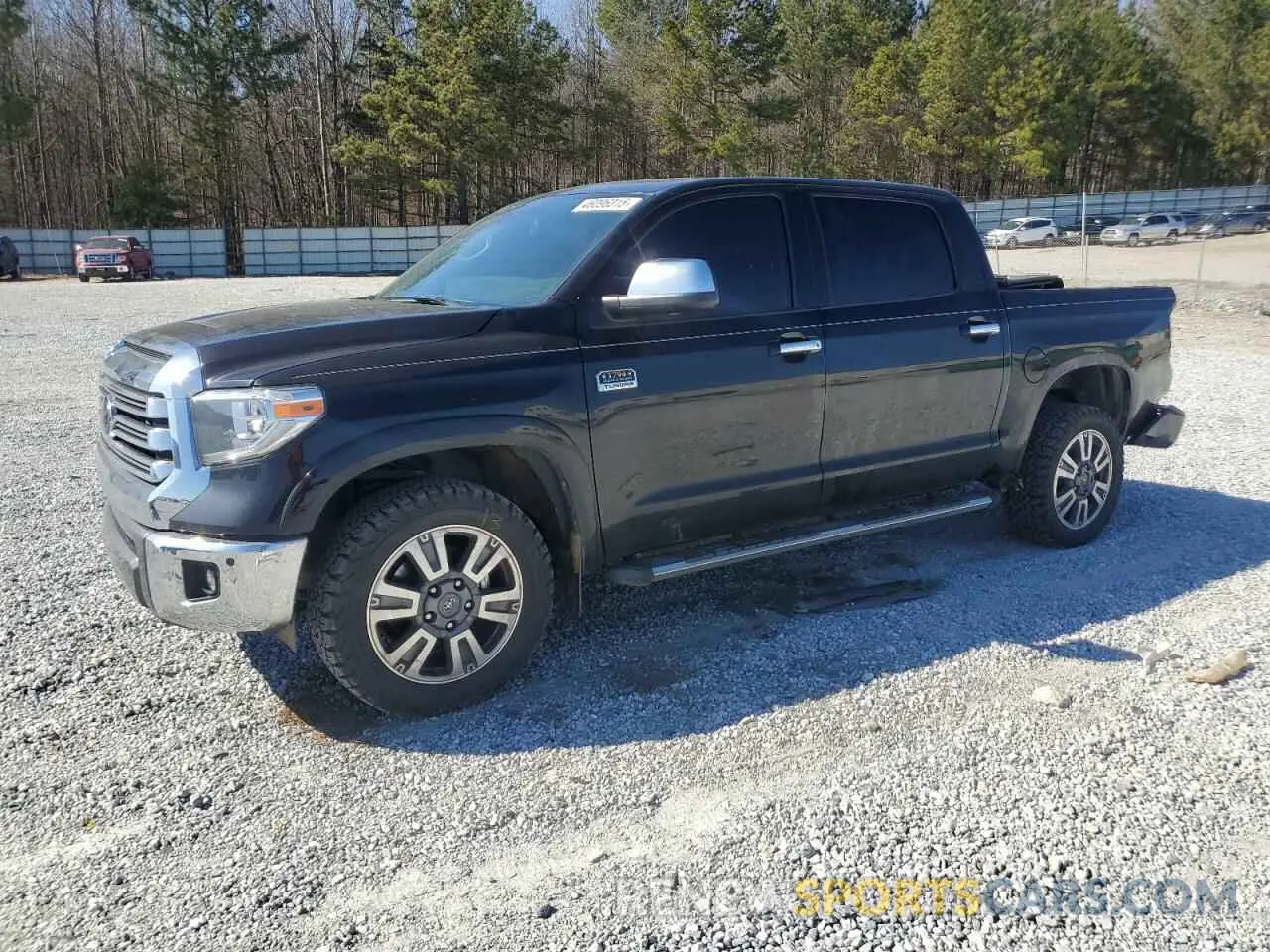 1 fotografías del automóvil dañado 5TFAY5F18MX006720 TOYOTA TUNDRA 2021