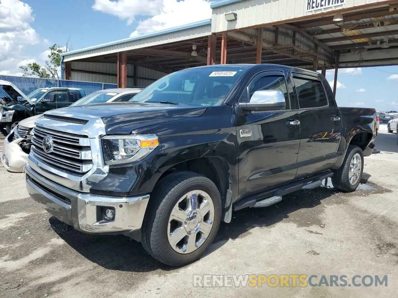1 fotografías del automóvil dañado 5TFAY5F18MX032248 TOYOTA TUNDRA 2021