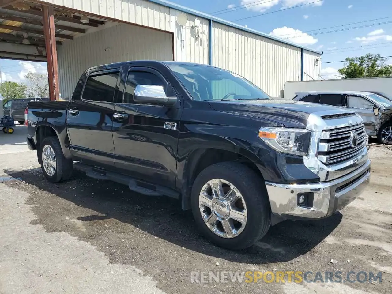 4 fotografías del automóvil dañado 5TFAY5F18MX032248 TOYOTA TUNDRA 2021