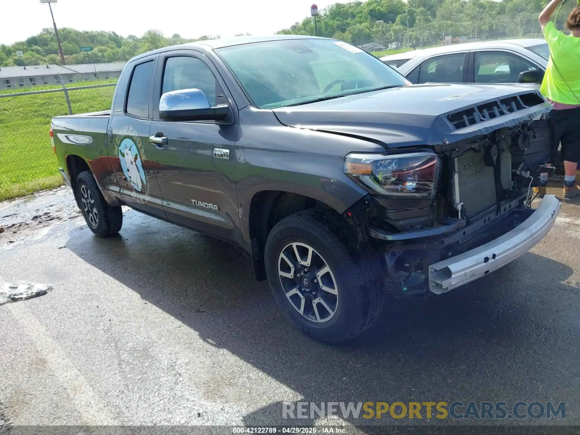 1 fotografías del automóvil dañado 5TFBY5F13MX044120 TOYOTA TUNDRA 2021